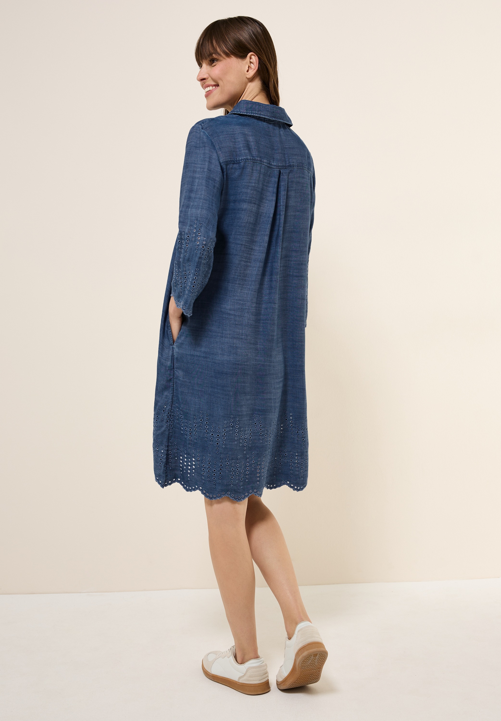 Cecil Blusenkleid Ohne Taschen mit Knopfleiste günstig online kaufen