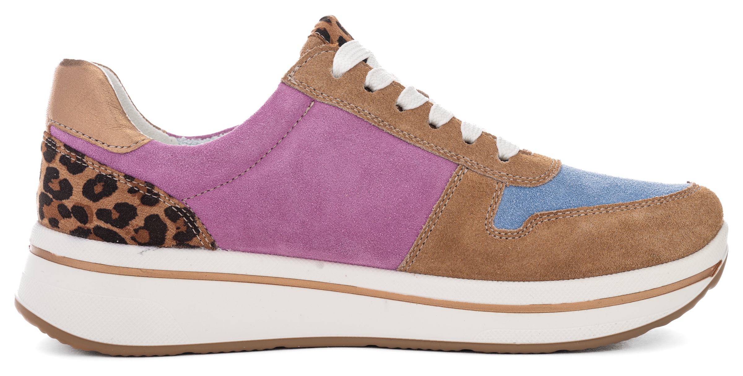 Ara Keilsneaker »SAPPORO«, Keilsneaker, Schnüschuh in Komfortweite H (= sehr weit)