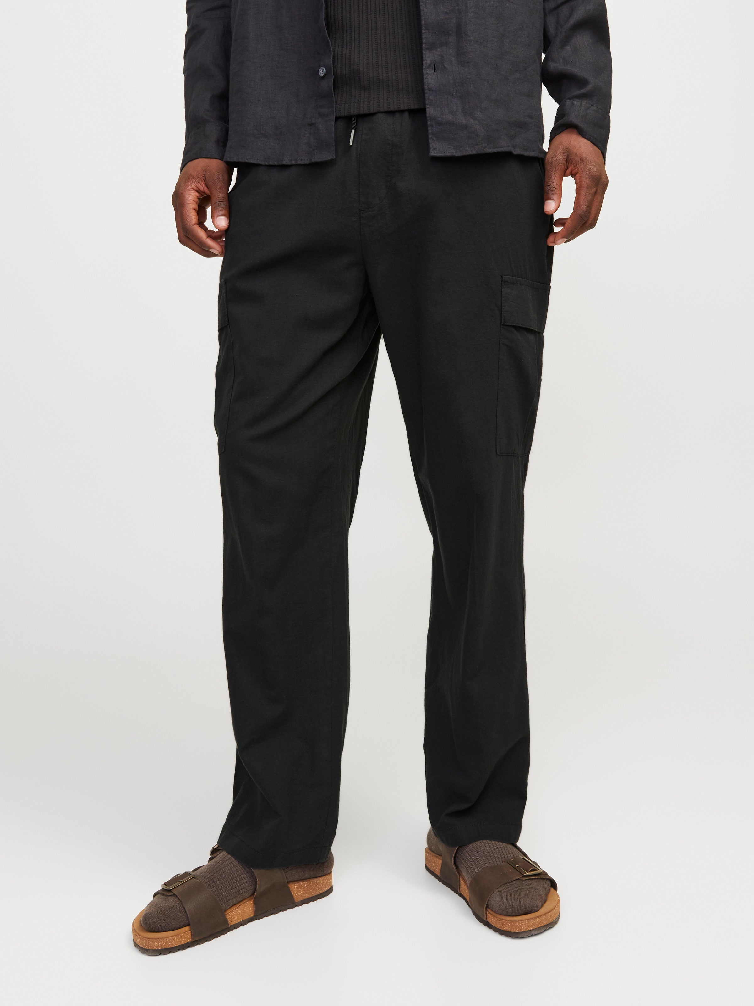 Jack & Jones Cargohose »JPSTKARL SUMMER CARGO SN STYD«, mit Taschen
