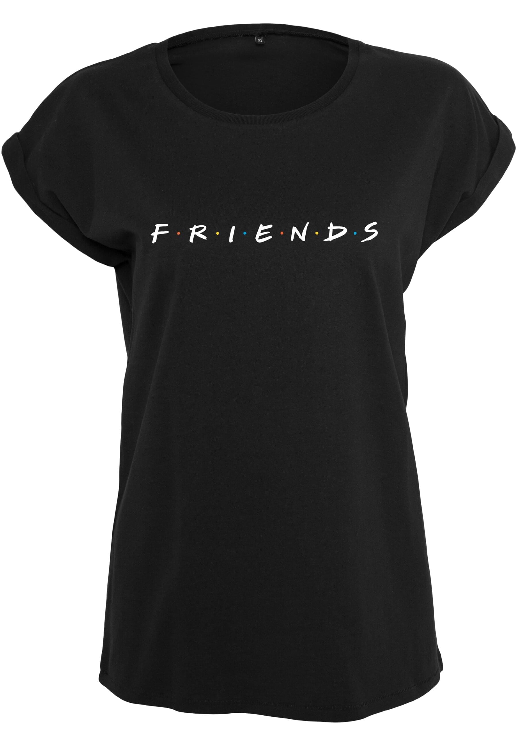 Merchcode Kurzarmshirt "Merchcode Damen Ladies Friends Logo Tee"