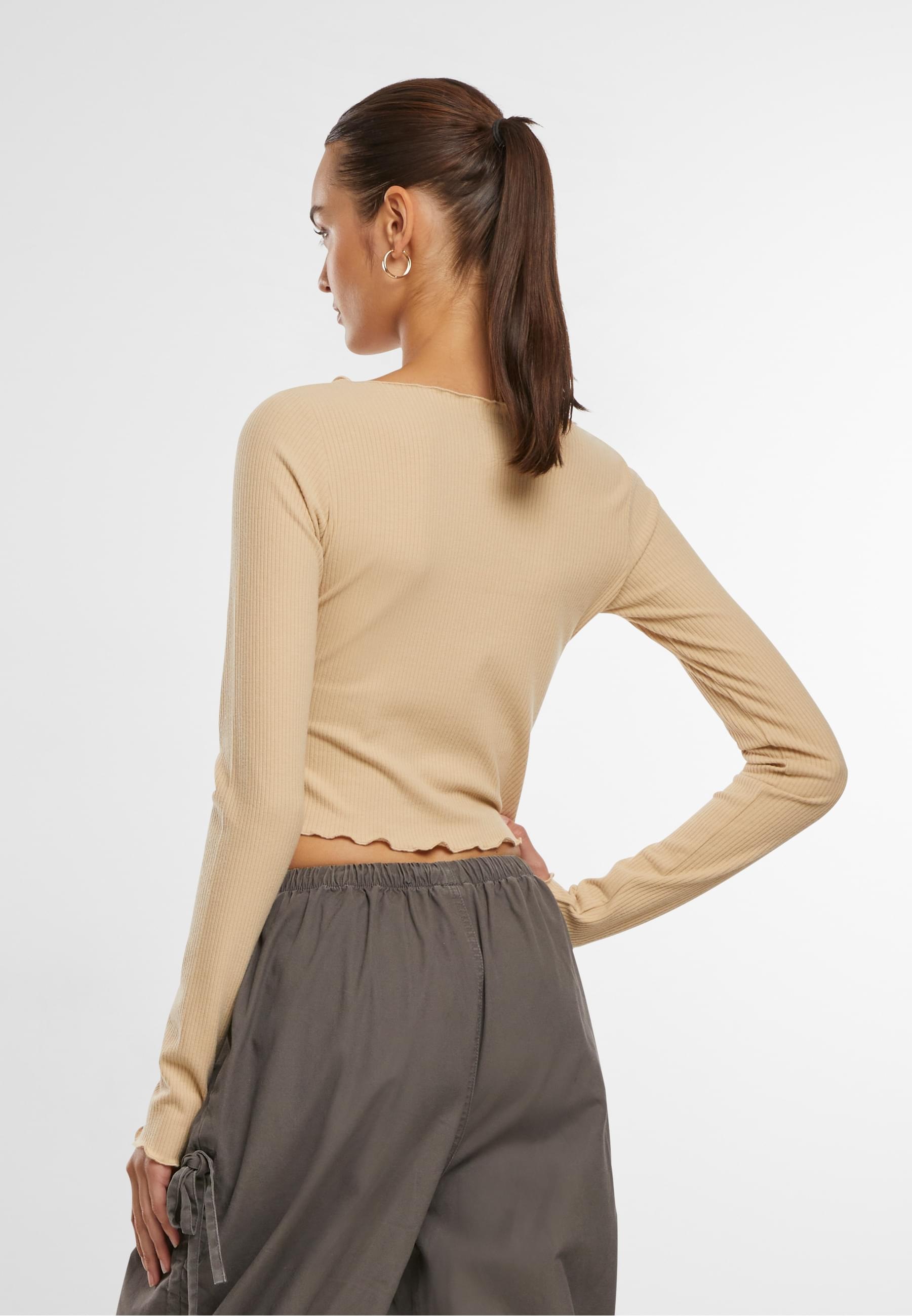 Karl Kani Longsleeve »Karl Kani Karl Kani Retro Short Rib LS«, (1 tlg.)