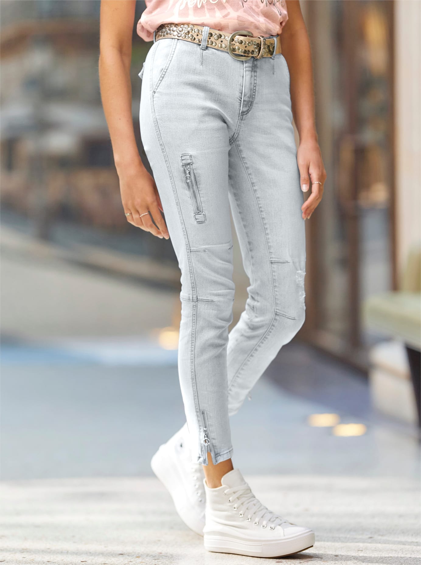 heine Bequeme Jeans 1 Stk. tlg. günstig online kaufen