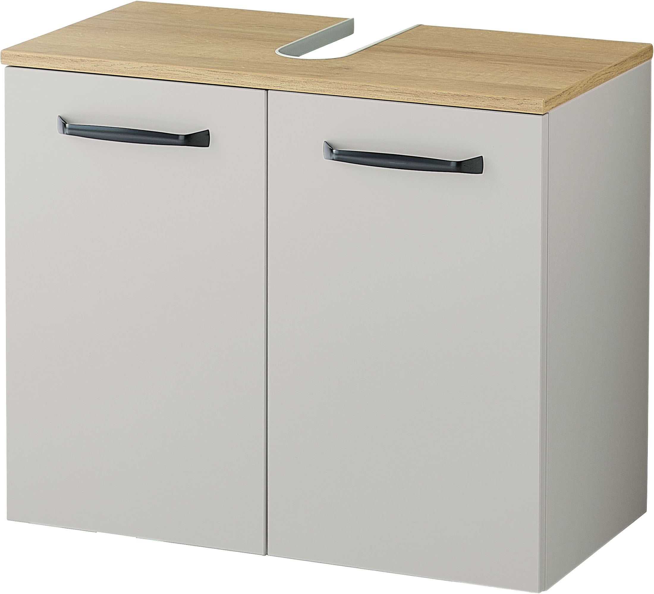 Saphir Waschbeckenunterschrank "Quickset 500, 2 Türen, Siphonausschnitt" günstig online kaufen