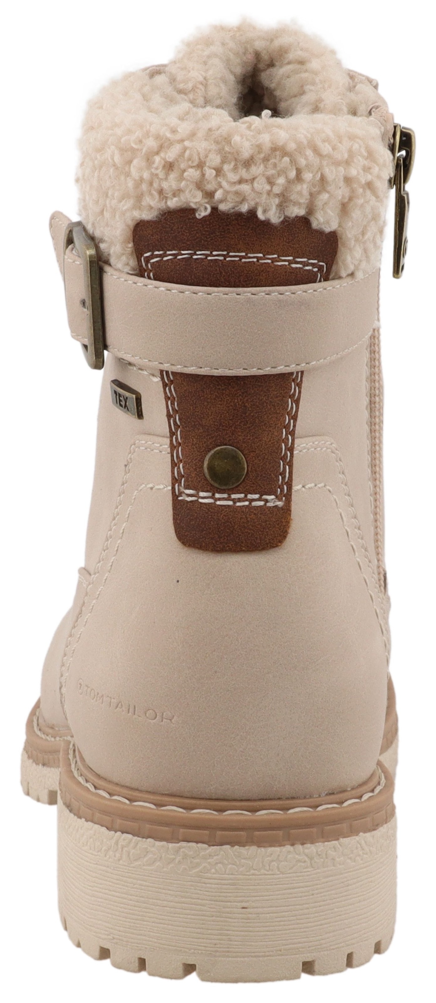 TOM TAILOR Winterboots, Workerboots, Hiking Boot mit Blockabsatz