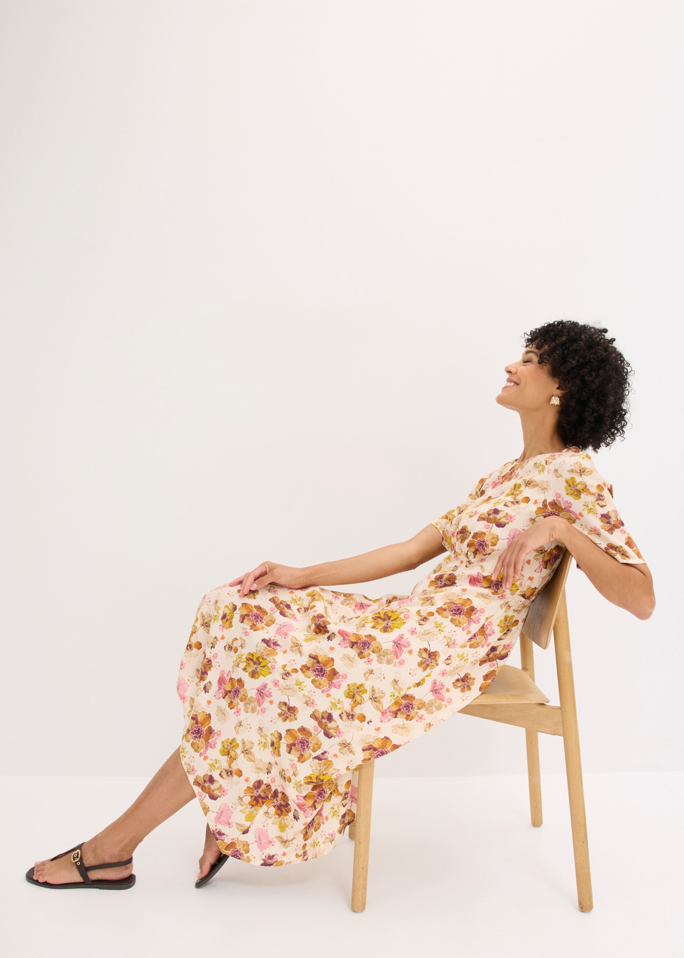 bonprix Midikleid