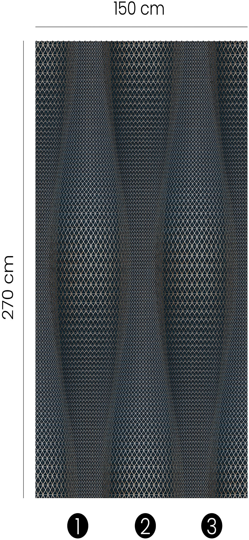 Fashion for walls Fototapete »Pillar«, gepflegt, Phthalate frei