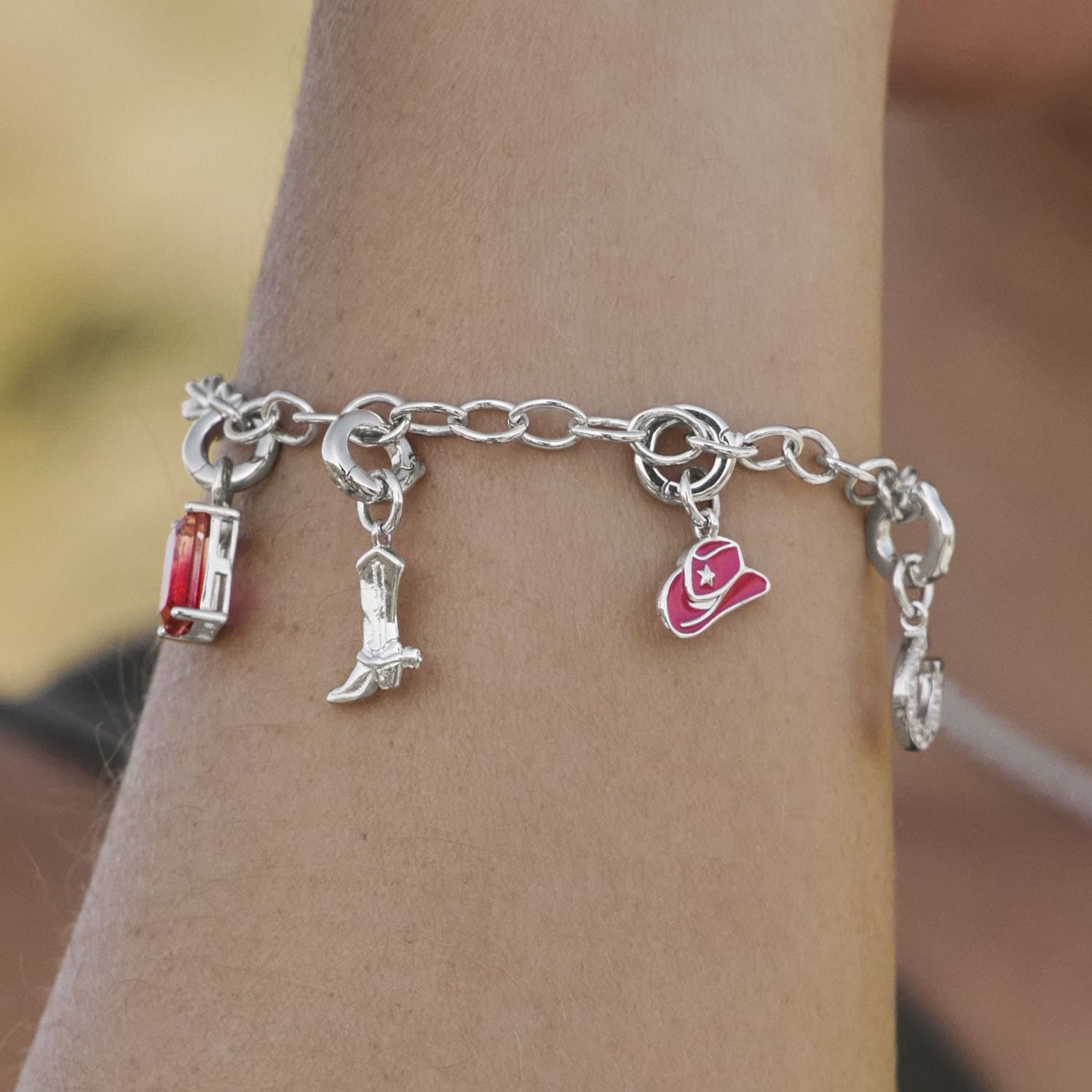 Amor Charm-Einhänger »2039967«, mit Glasstein