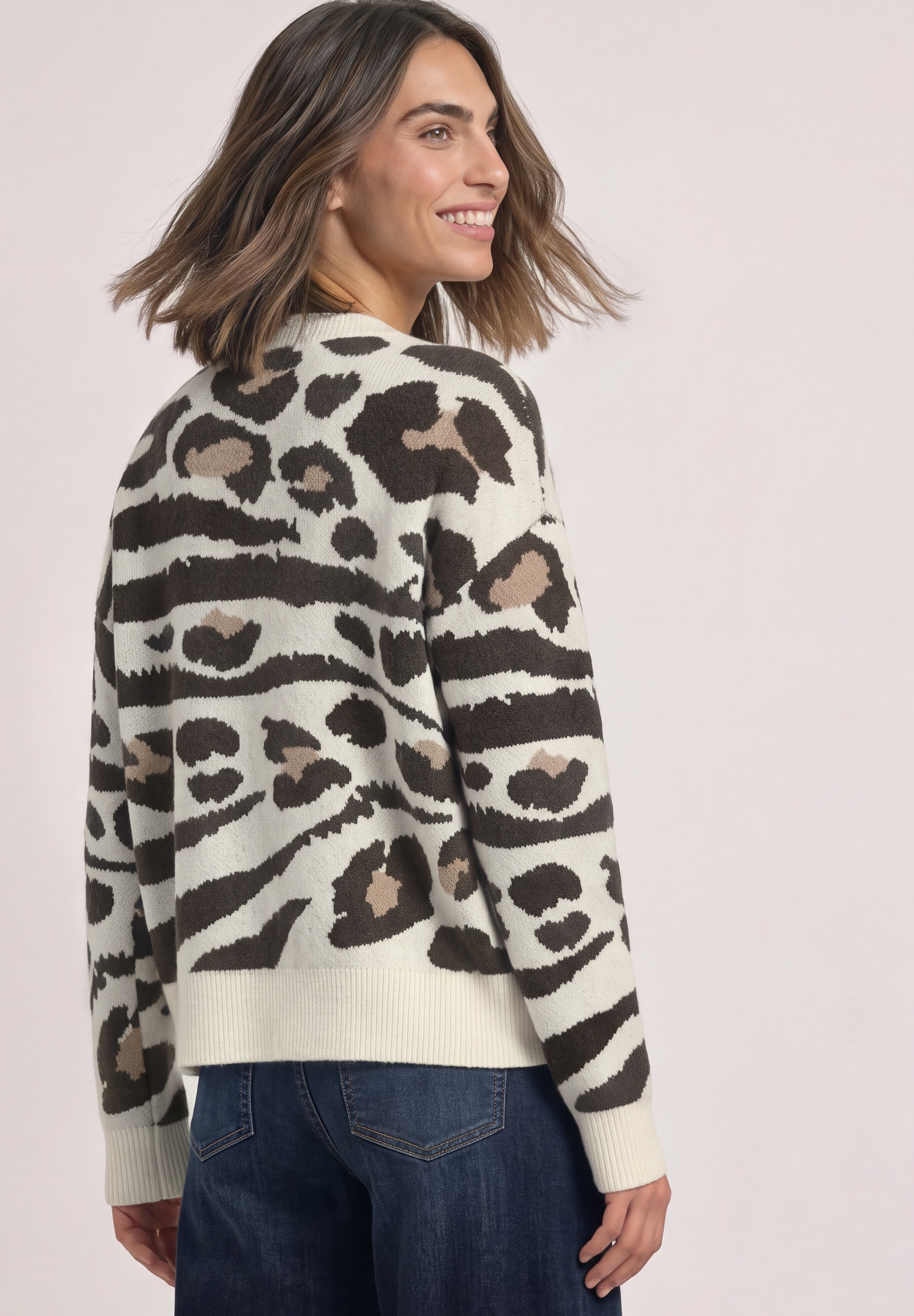 STREET ONE Jacquardpullover Jacquard