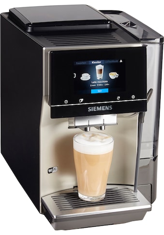 Kaffeevollautomat »EQ.700 Inox silber metallic TP705D47«, Full-Touch-Display, bis 10...
