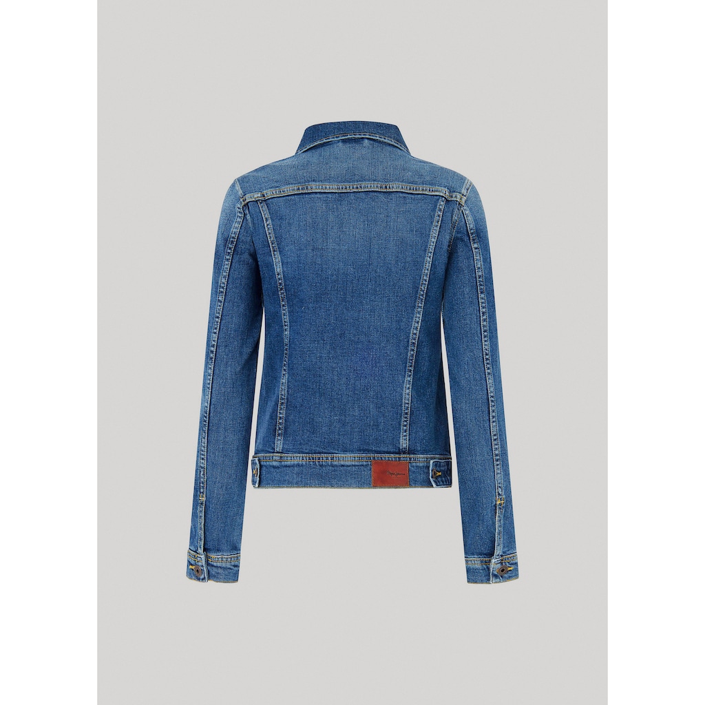 Pepe Jeans Jeansjacke »THRIFT«, mit aufgesetzten Brusttaschen und durchgehender Knopfleiste