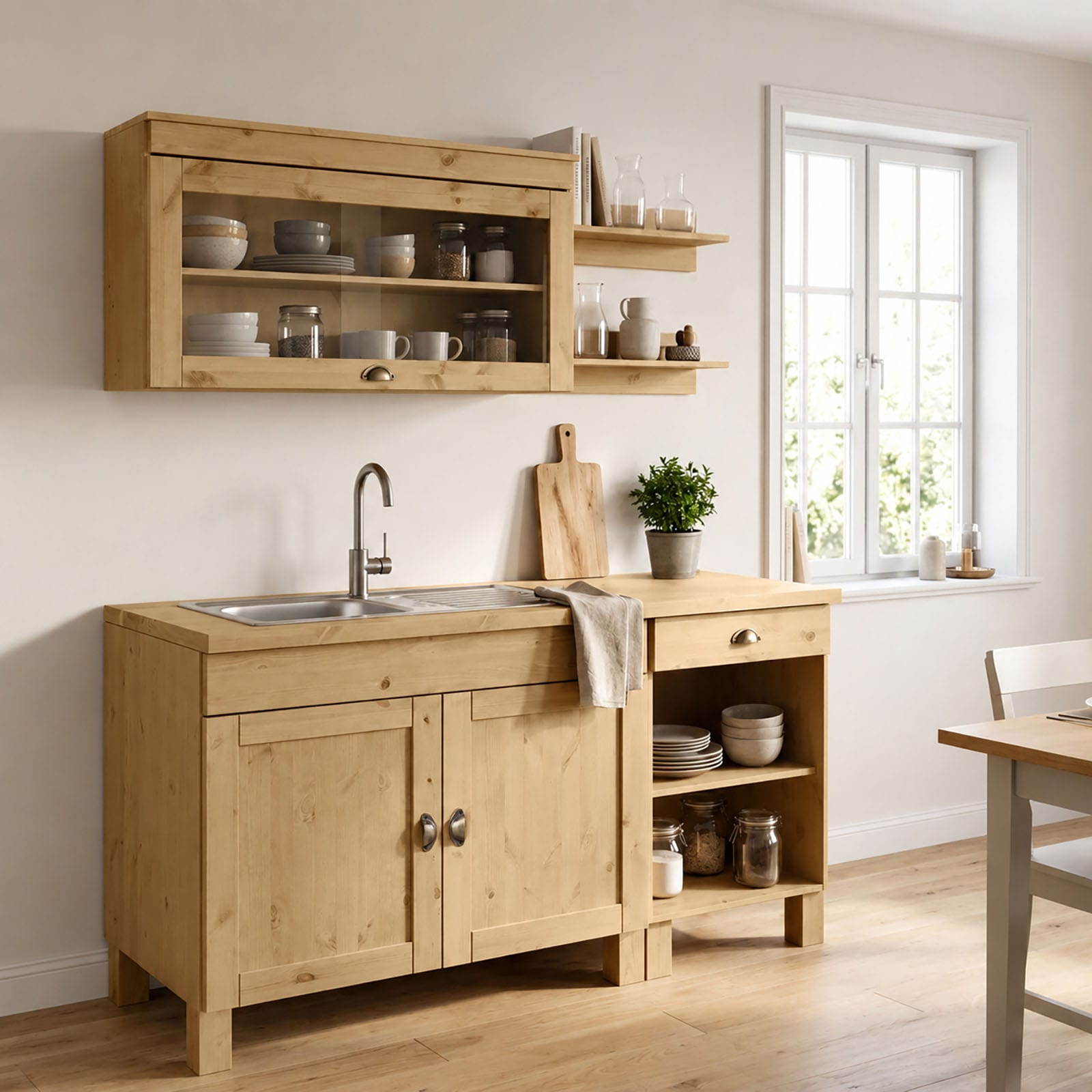 Home affaire Unterschrank »Oslo« 50 cm breit, ohne Arbeitsplatte, 1 Schublade, 1 Einlegeboden