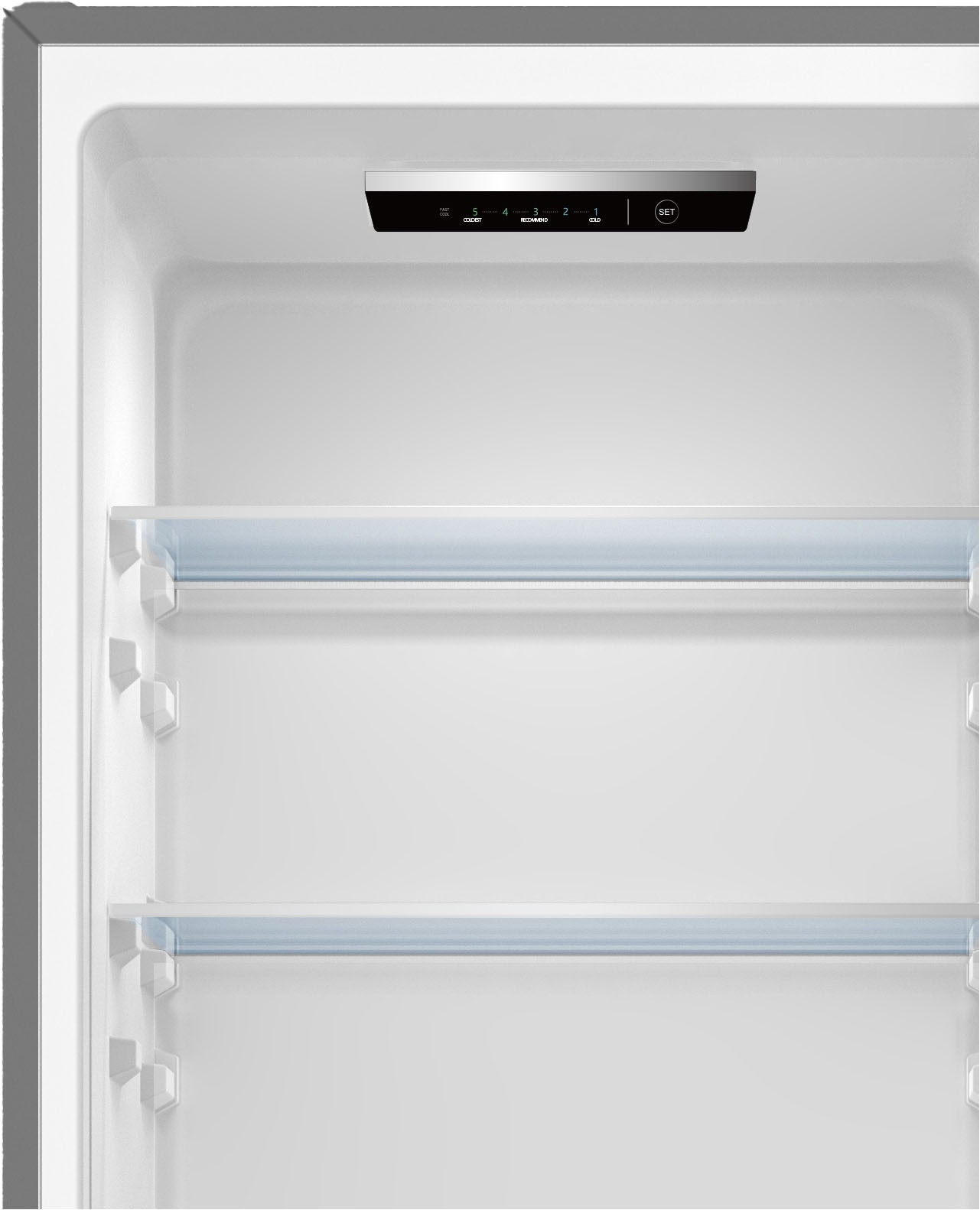 BEKO Kühl-/Gefrierkombination »B3RCSO255XB« 177 cm hoch 54 cm breit Das MinFrost-Abtausystem reduziert Eisbildung im Gefrierteil deutlich.