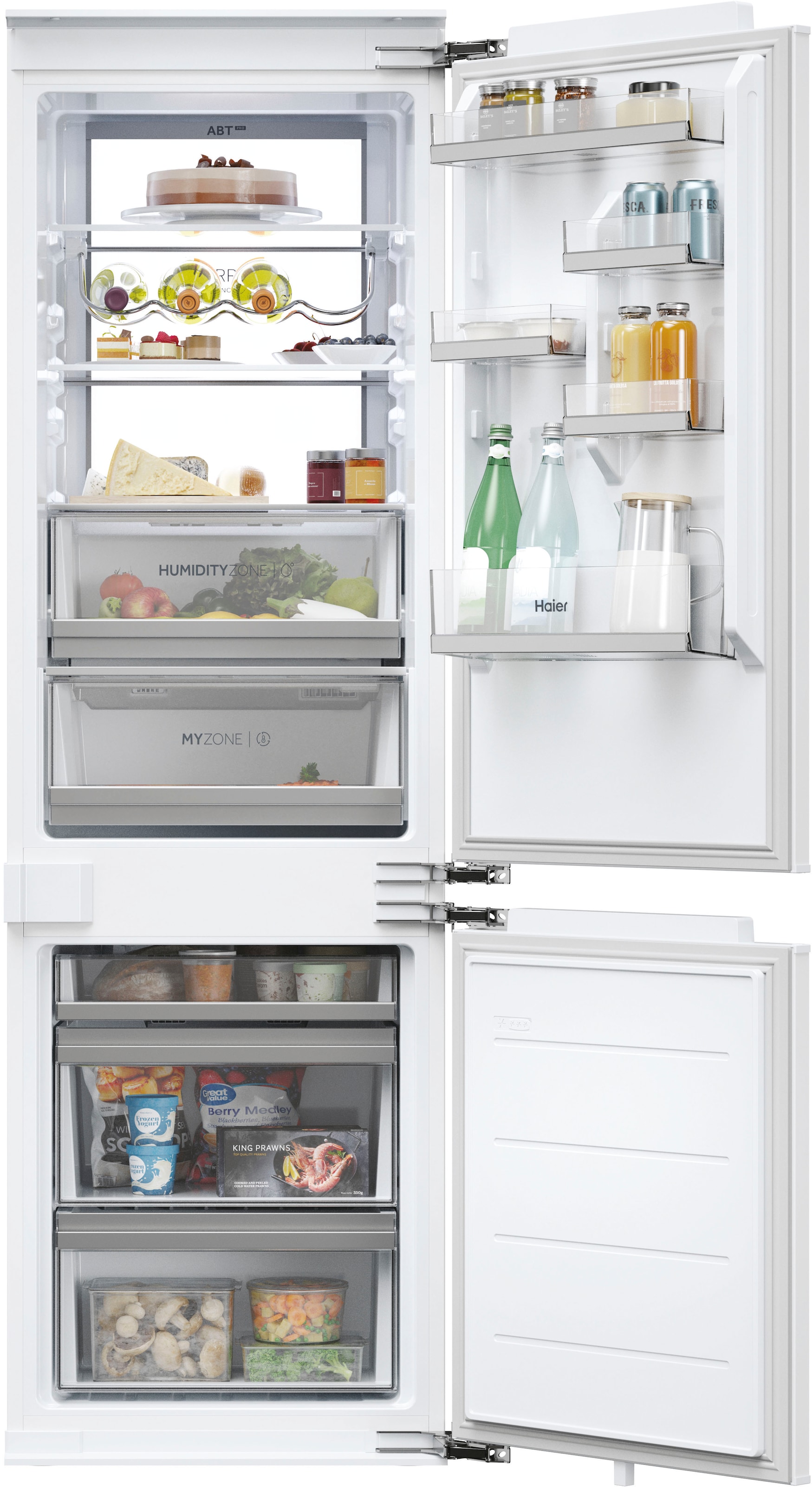 Haier Einbaukühlgefrierkombination Titanium Series 6 "HBW7518CF" 177,2 cm h günstig online kaufen