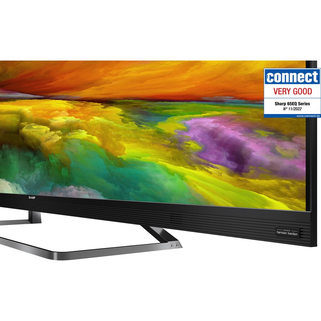 Sharp LED-Fernseher »65EQ3EA«, 164 cm/65 Zoll, 4K Ultra HD, Smart-TV-Android TV