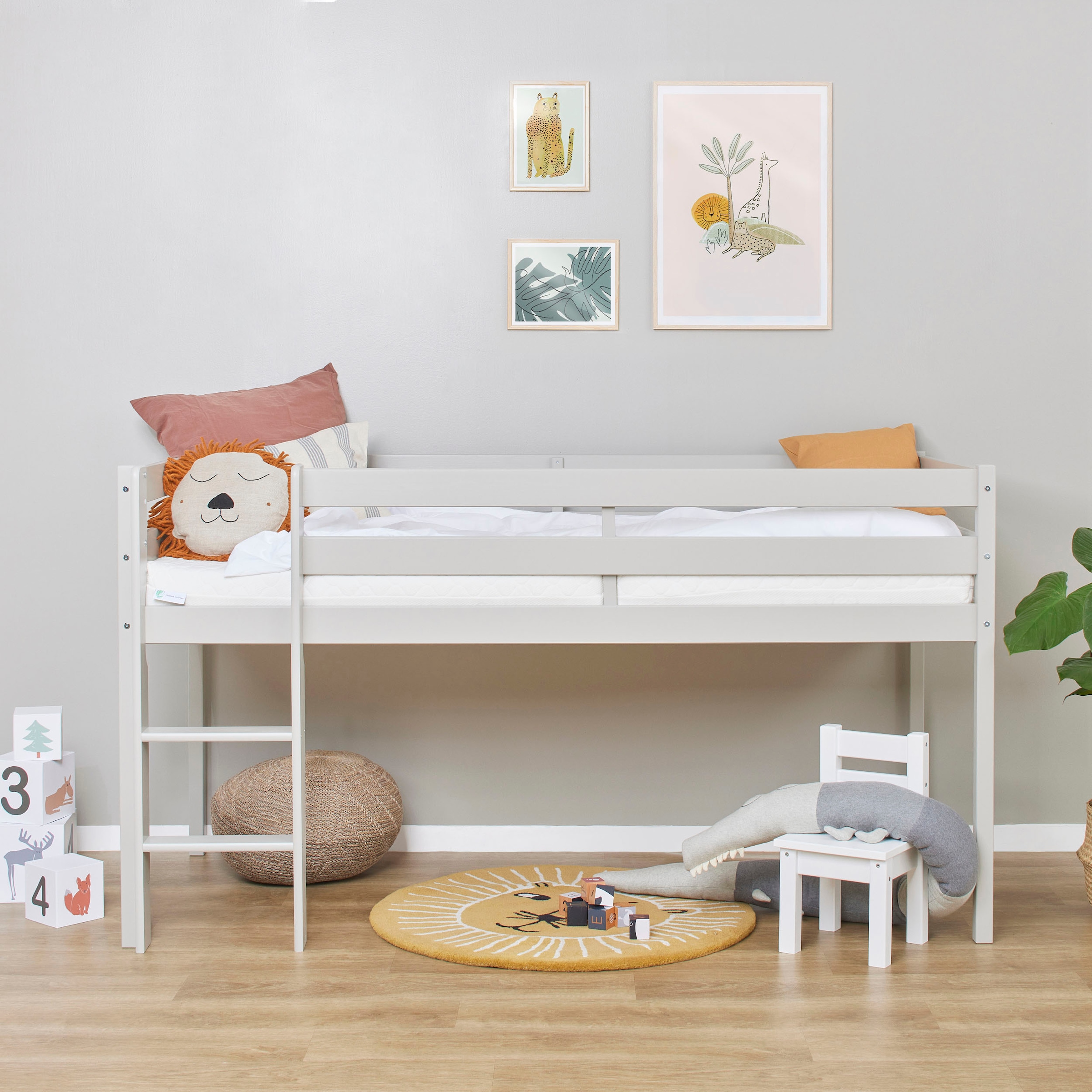 Hoppekids Spielbett »ECO COMFORT«, Höhe 72cm, Farbe & Größe & Matratze