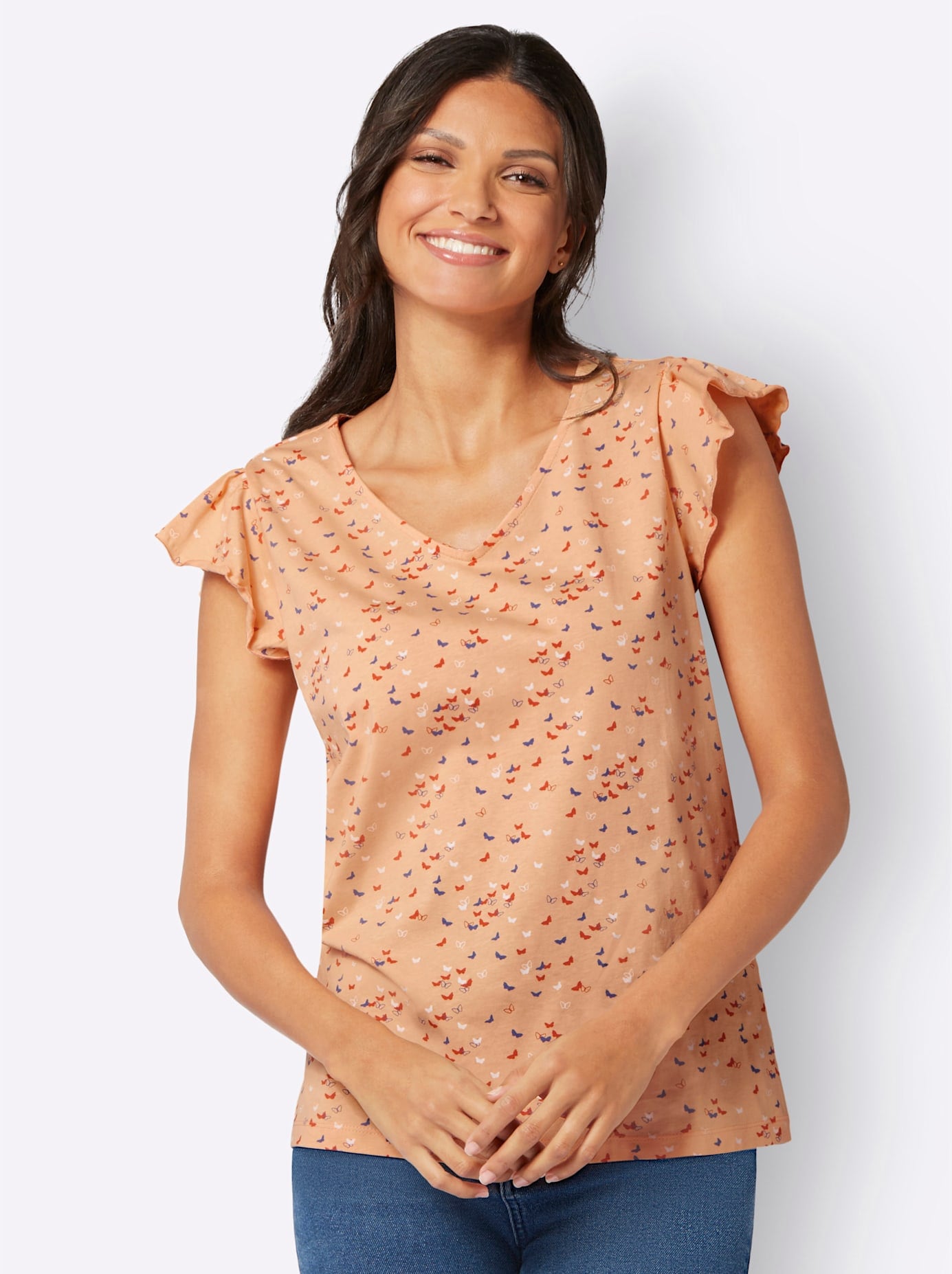Classic Basics V-Shirt "V-Shirt" 1 Stk. tlg. günstig online kaufen