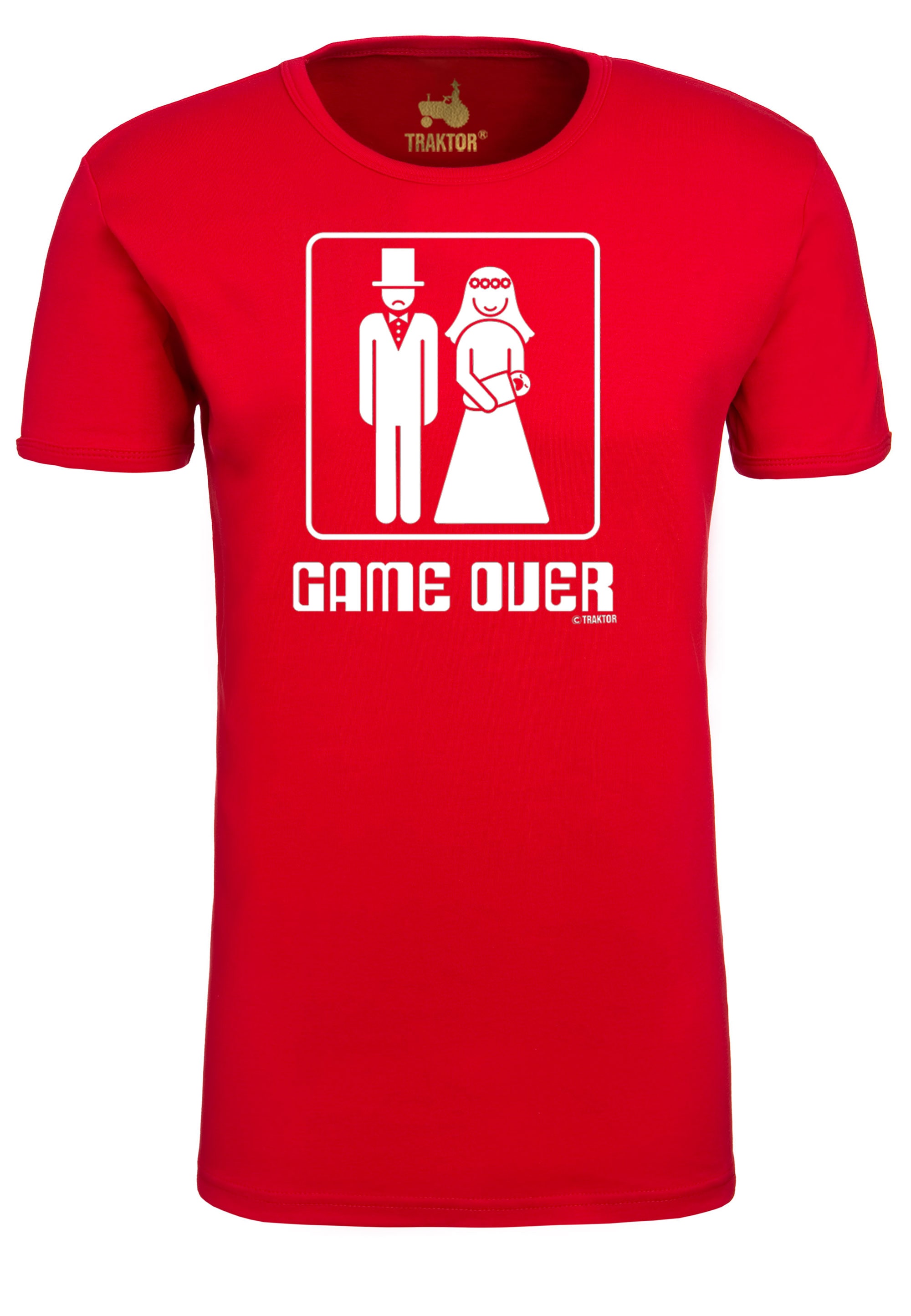 LOGOSHIRT T-Shirt "Game Over", mit lustigem Print günstig online kaufen