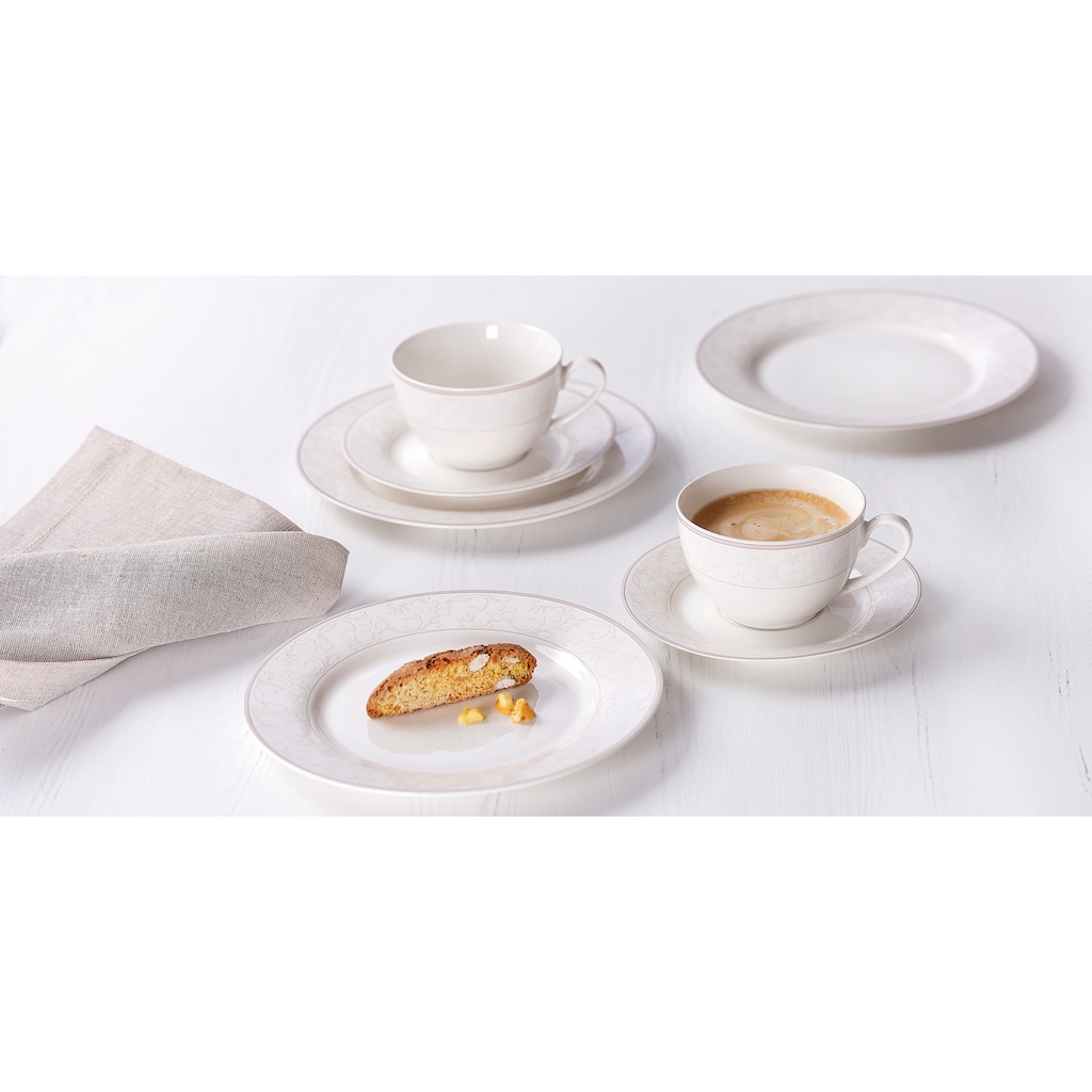 Ritzenhoff & Breker Kaffeeservice »Geschirr-Set, Service ISABELLA«, (Set, 18 tlg.), extravagantes Design, 18 Teile, für 6 Personen