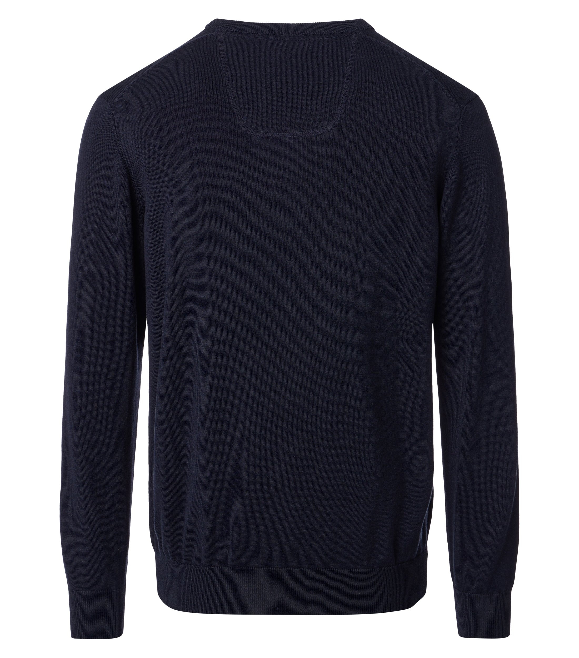 CASAMODA Strickpullover »Pullover« Baumwolle / V-Ausschnitt / Unifarben
