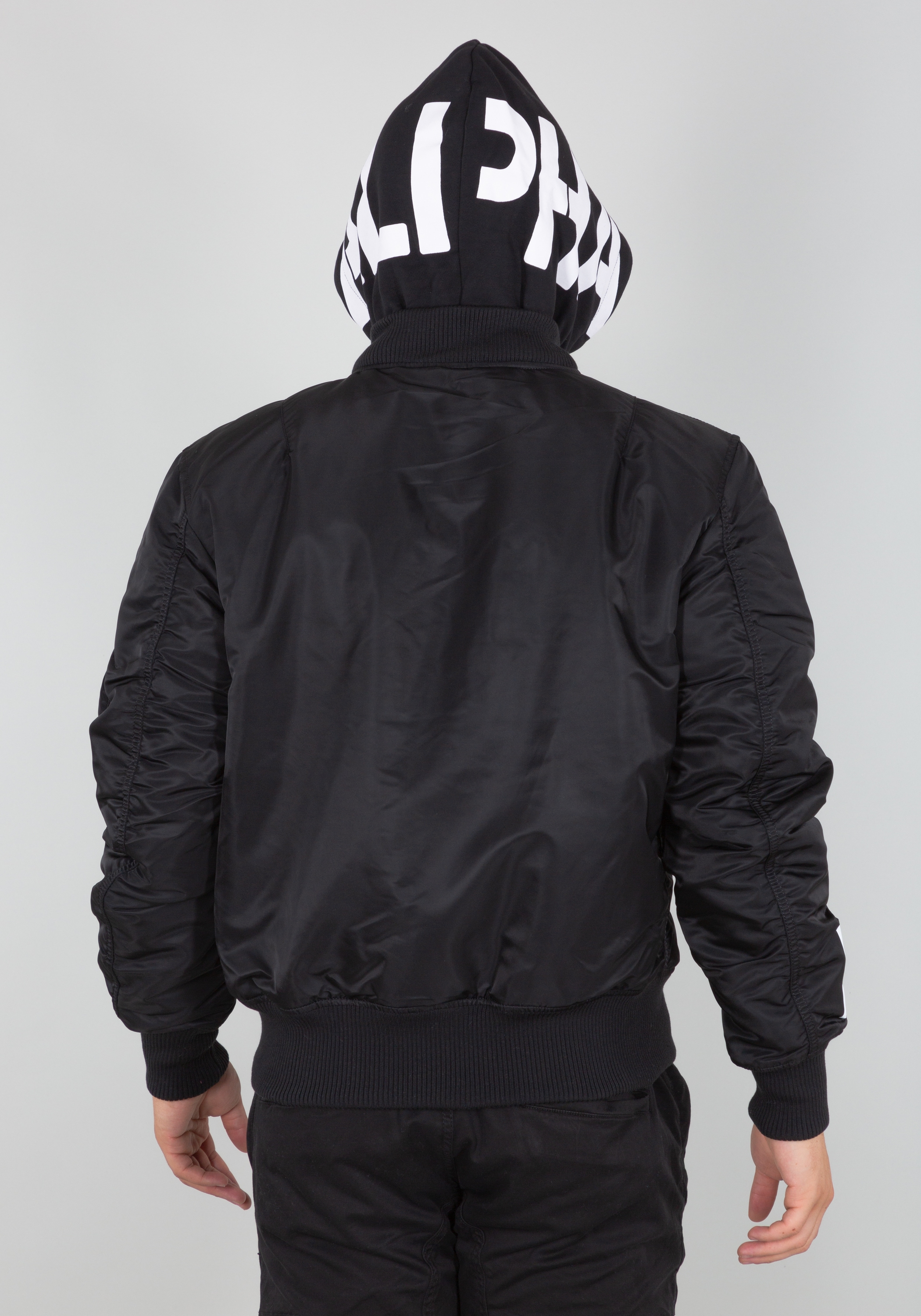 Alpha Industries Bomberjacke »Alpha Industries Men - Bomber Jackets MA-1 Zip Hood Print«