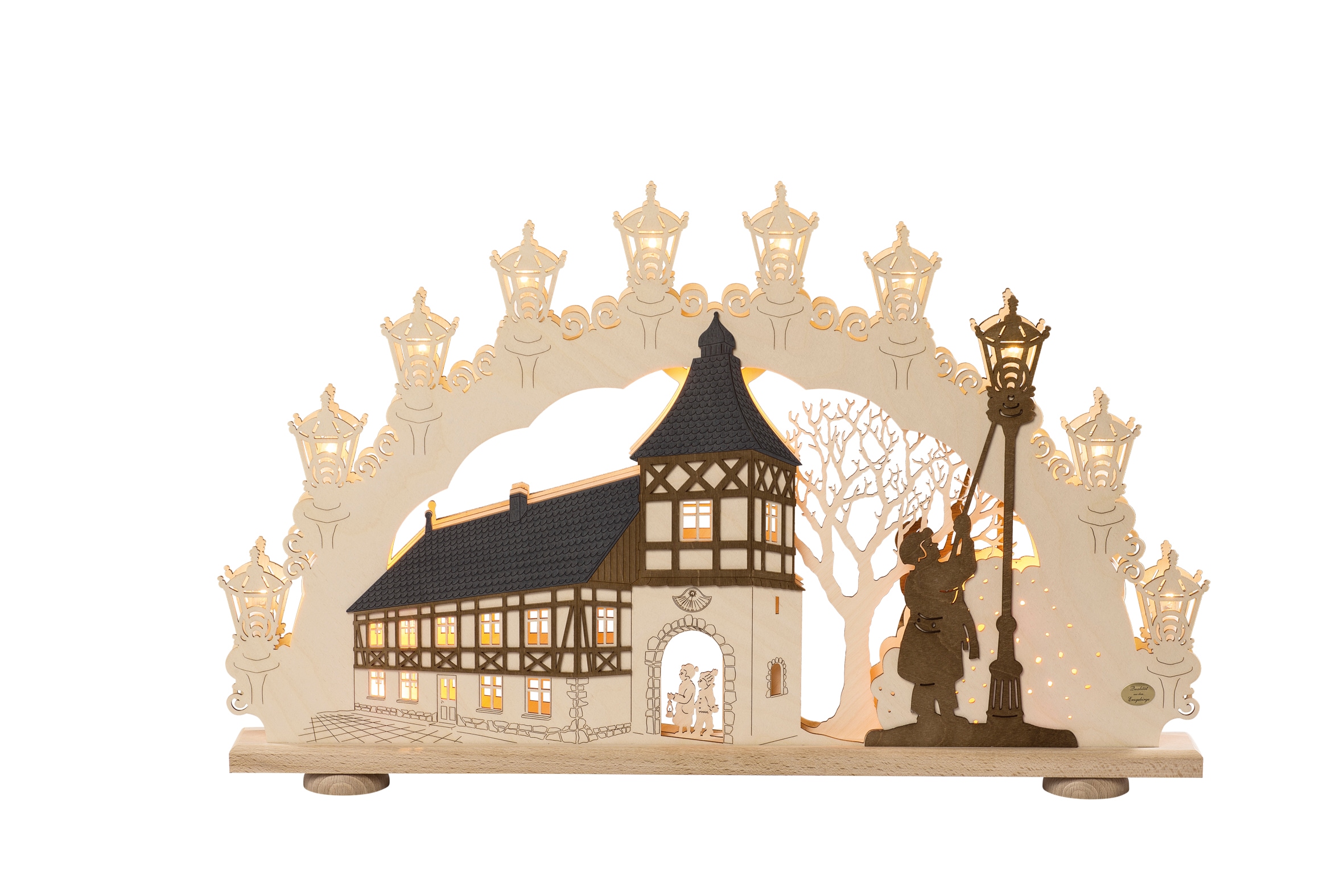 SAICO Original LED Schwibbogen "3D-Lichterbogen, Altstadtromantik" Premium günstig online kaufen