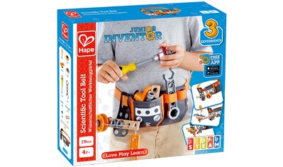 Konstruktions-Spielset »Junior Inventor Wissenschaftlicher Werkzeuggürtel«, (19 St.)