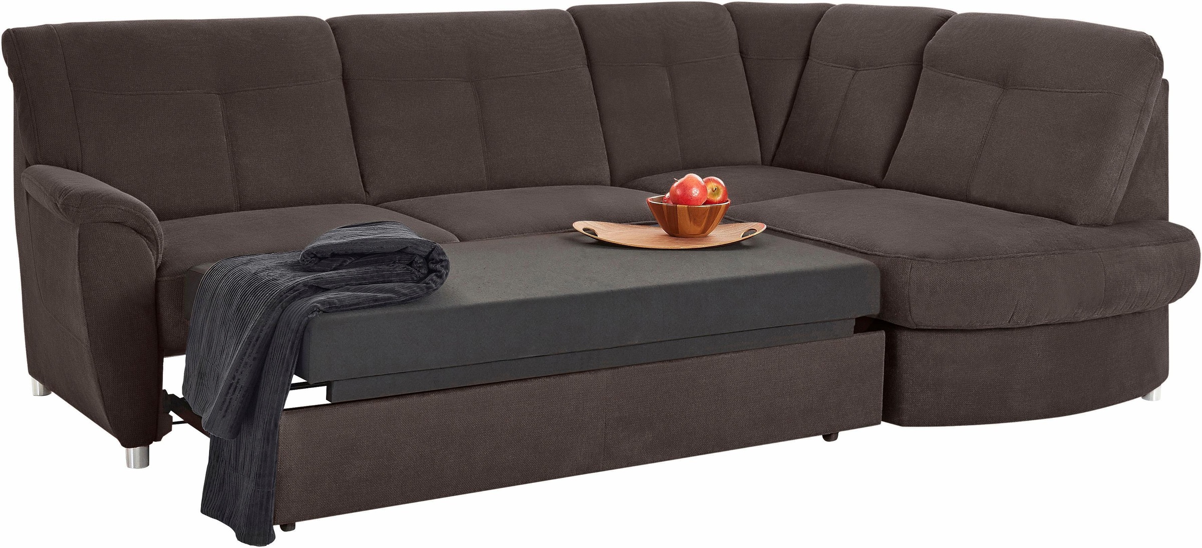 sit&more Ecksofa "Sonoma L-Form", wahlweise mit Bettfunktion und Bettkasten günstig online kaufen