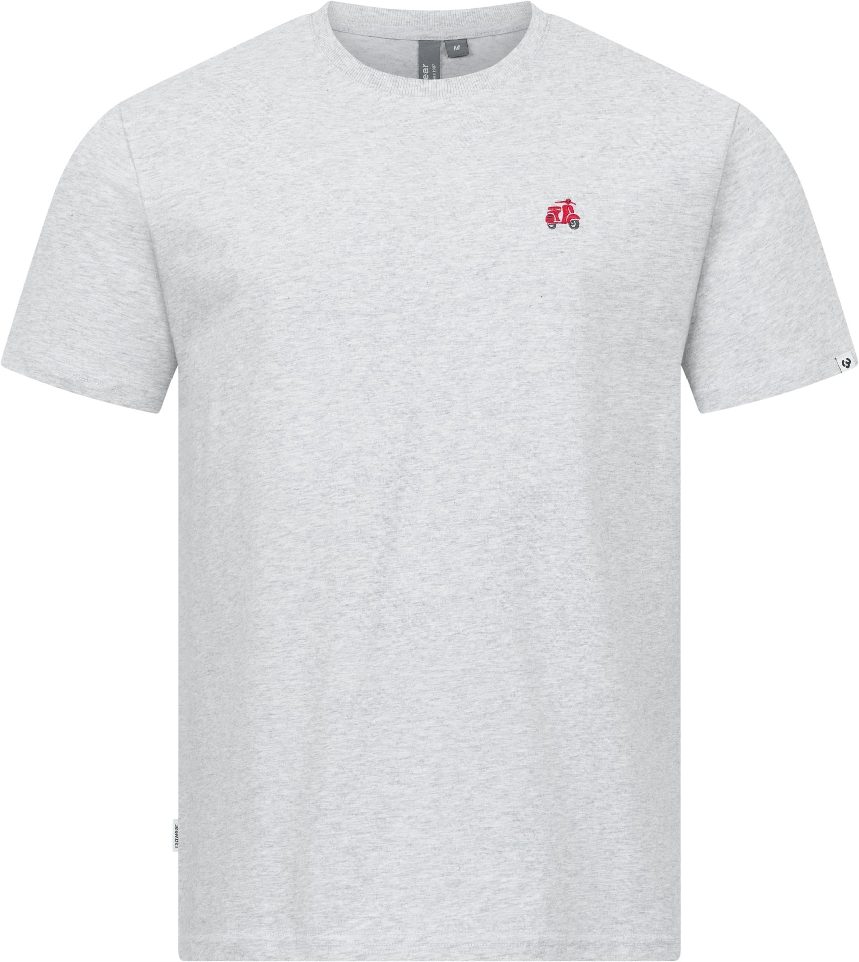 Ragwear T-Shirt »Samms F Gots YOUMODO« Kurzärmliges Shirt mit Retro-Roller-Stickerei