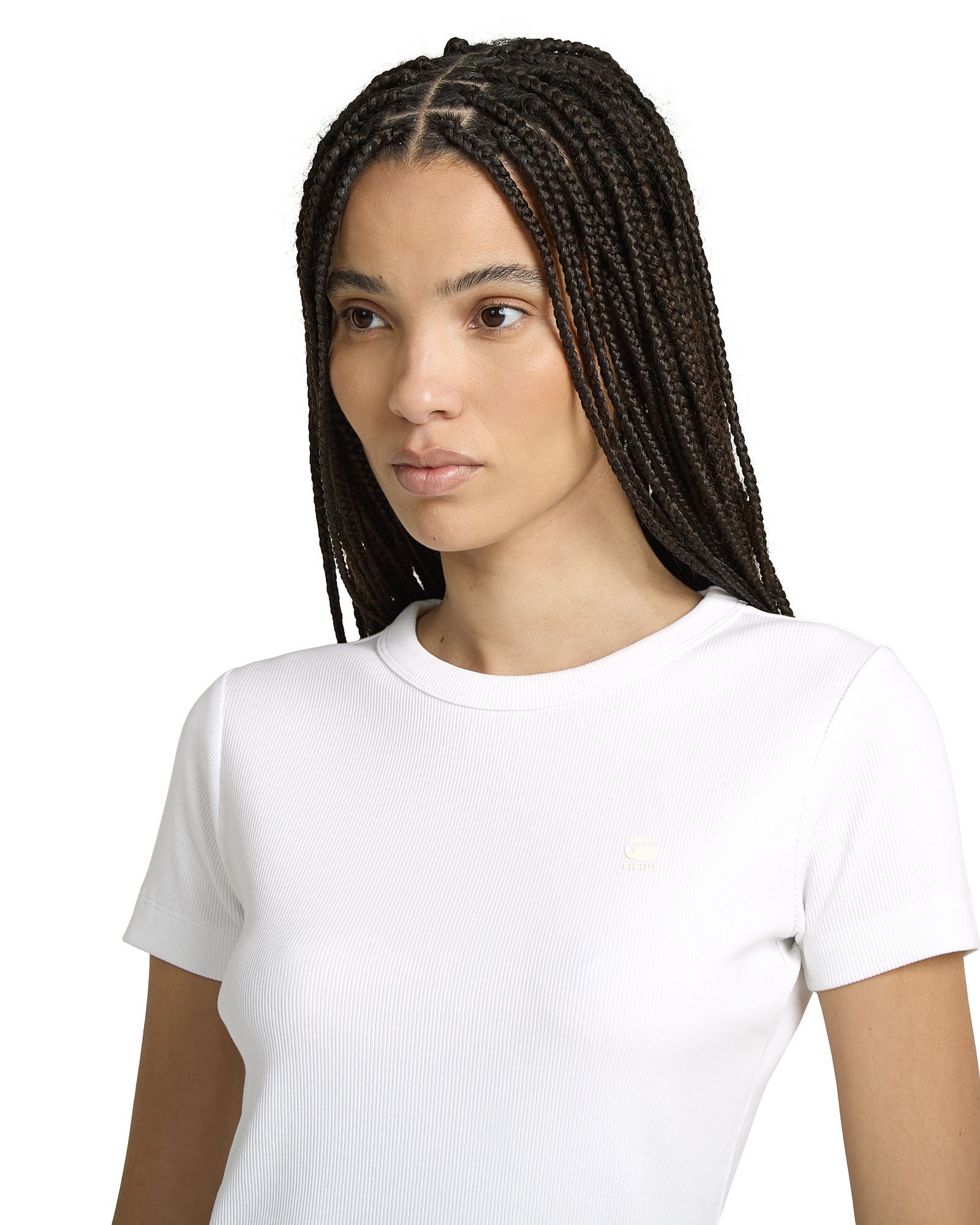 G-STAR T-Shirt »Rib Cap Sleeve T-Shirt«