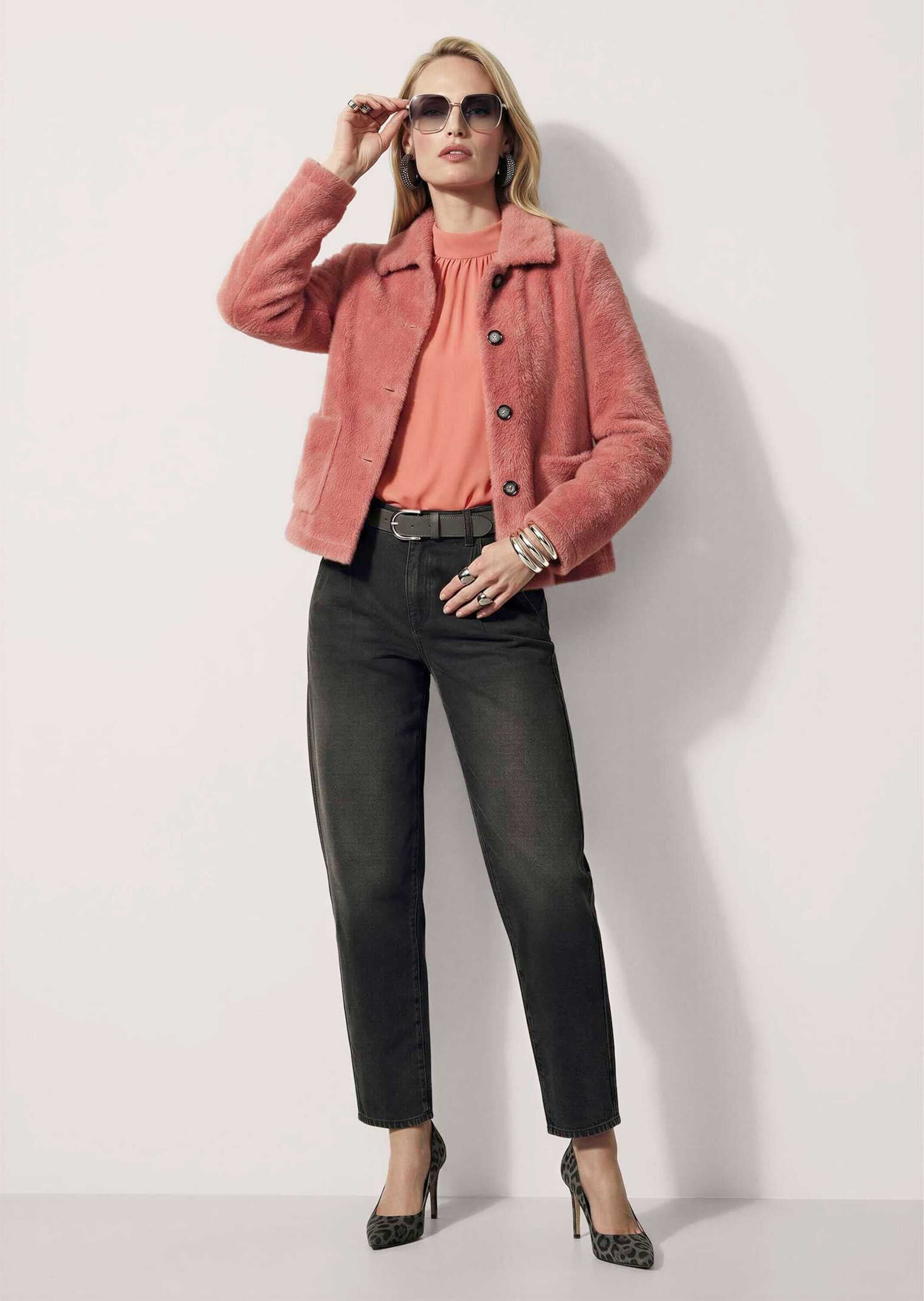 MADELEINE Kurzjacke »Jacke Kuschelige Jacke in Boxy-Form«