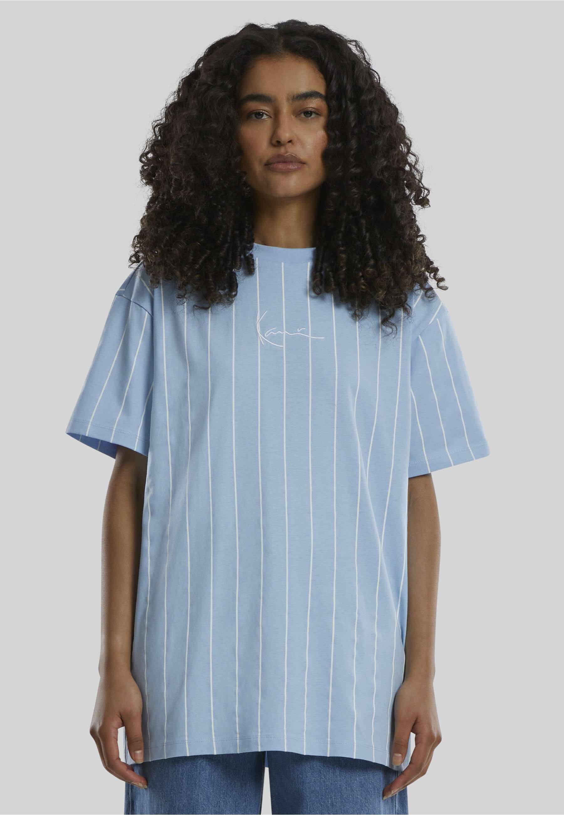 Karl Kani T-Shirt »Karl Kani Small Signature Essential Pinstripe Os Tee« 1 Stk.