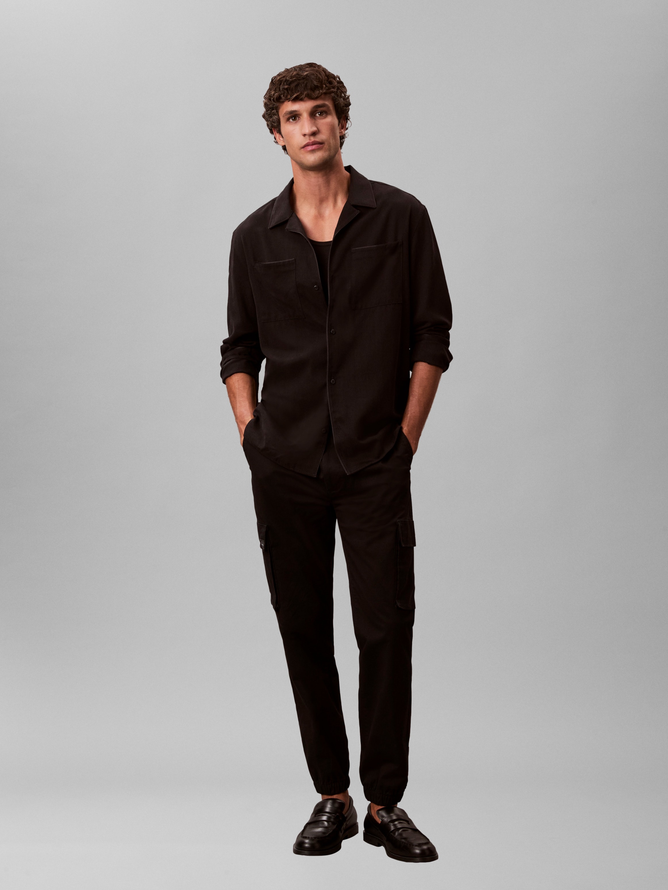 Calvin Klein Jeans Cargohose elastischer Bund, Skinny fit, Cargotaschen günstig online kaufen