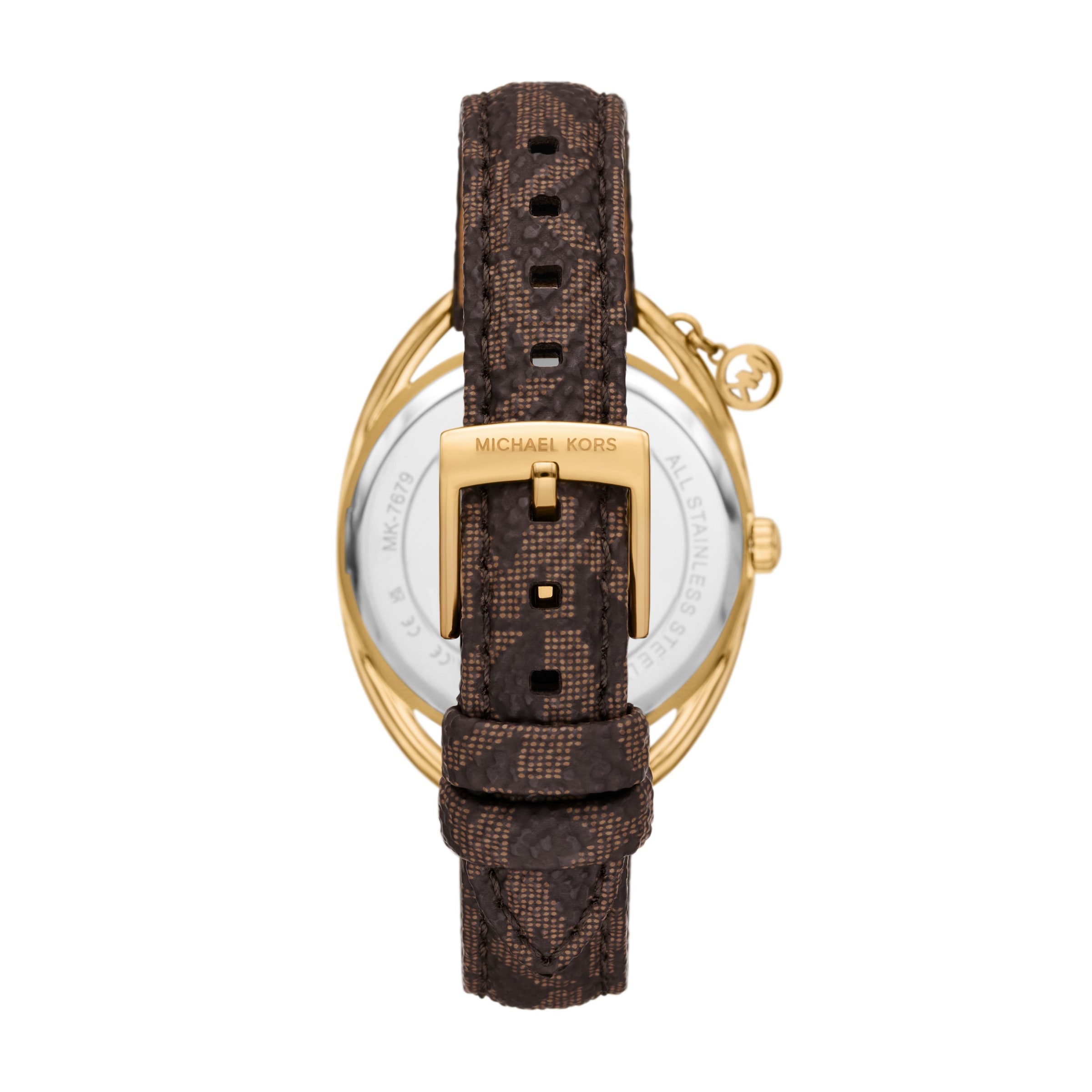 MICHAEL KORS Quarzuhr »Leia« Armbanduhr, Lederarmband, analog