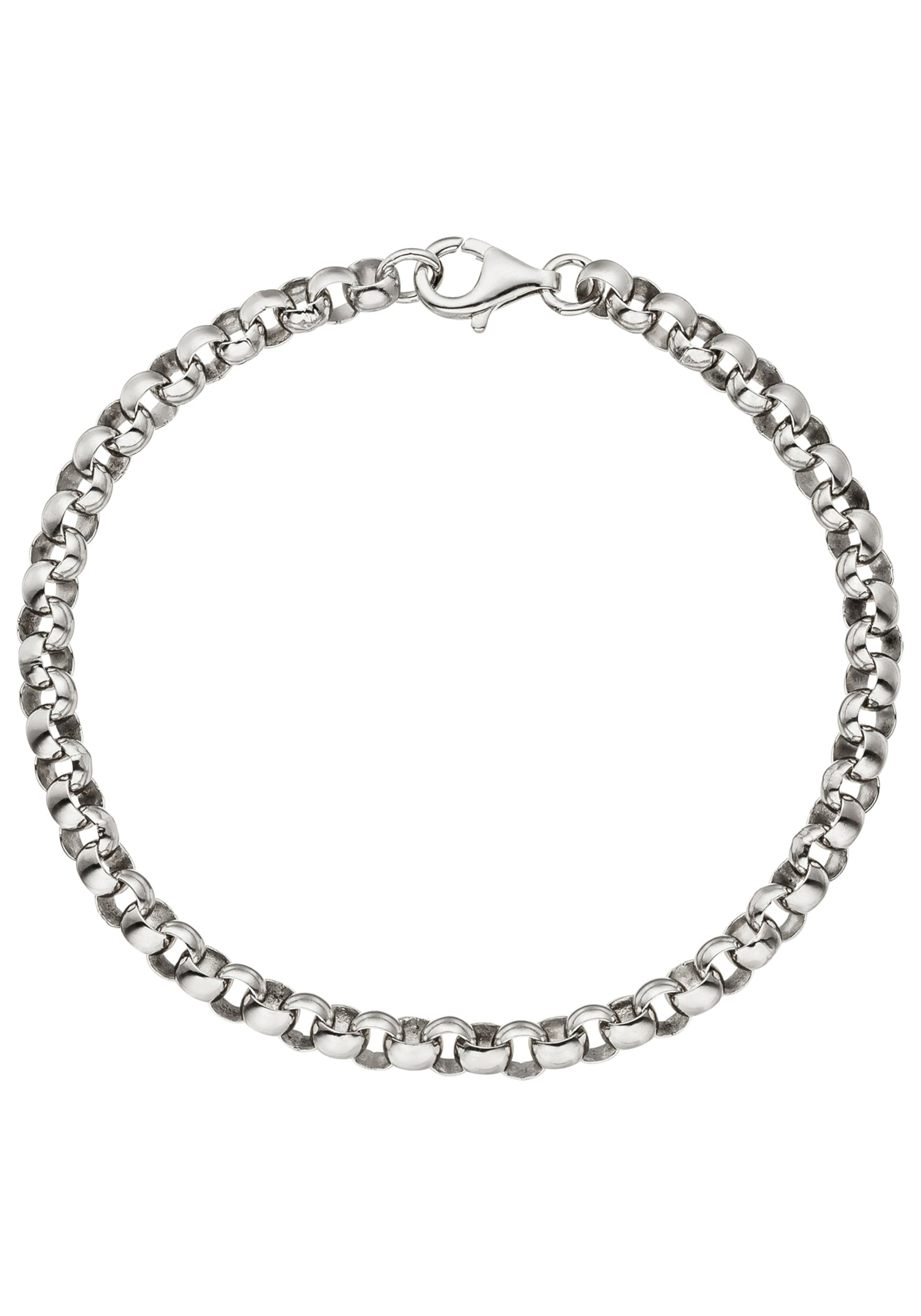 JOBO Silberarmband, Erbsarmband 925 Silber 19 cm