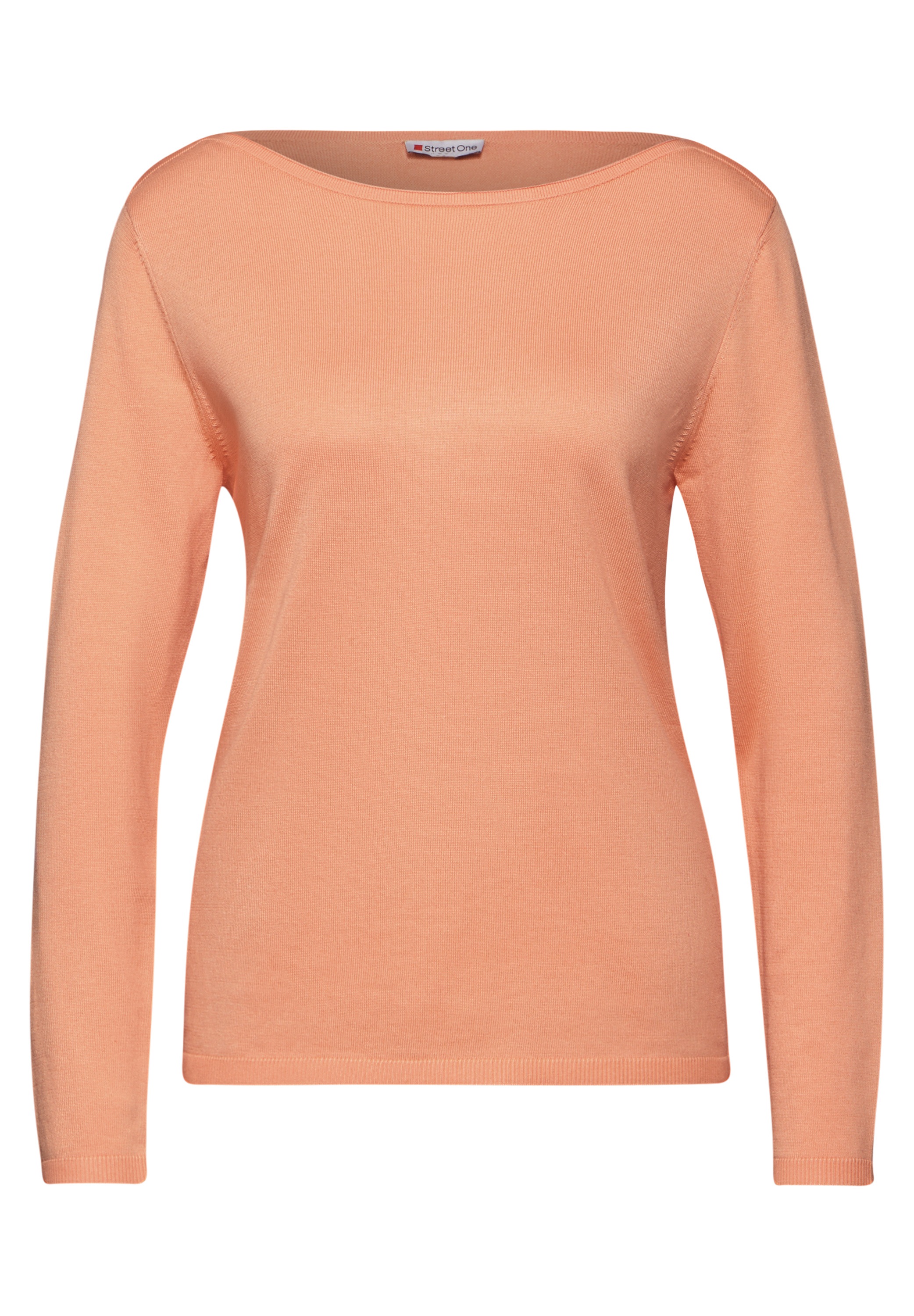 STREET ONE Strickpullover, mit U-Boot-Ausschnitt