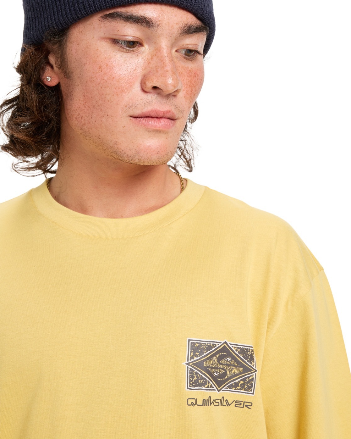 T-Shirt QUIKSILVER "Evo Crisis", Herren, Gr. S, rattan, Obermaterial: 100% Walkfrottier;, Shirts T-Shirt 3