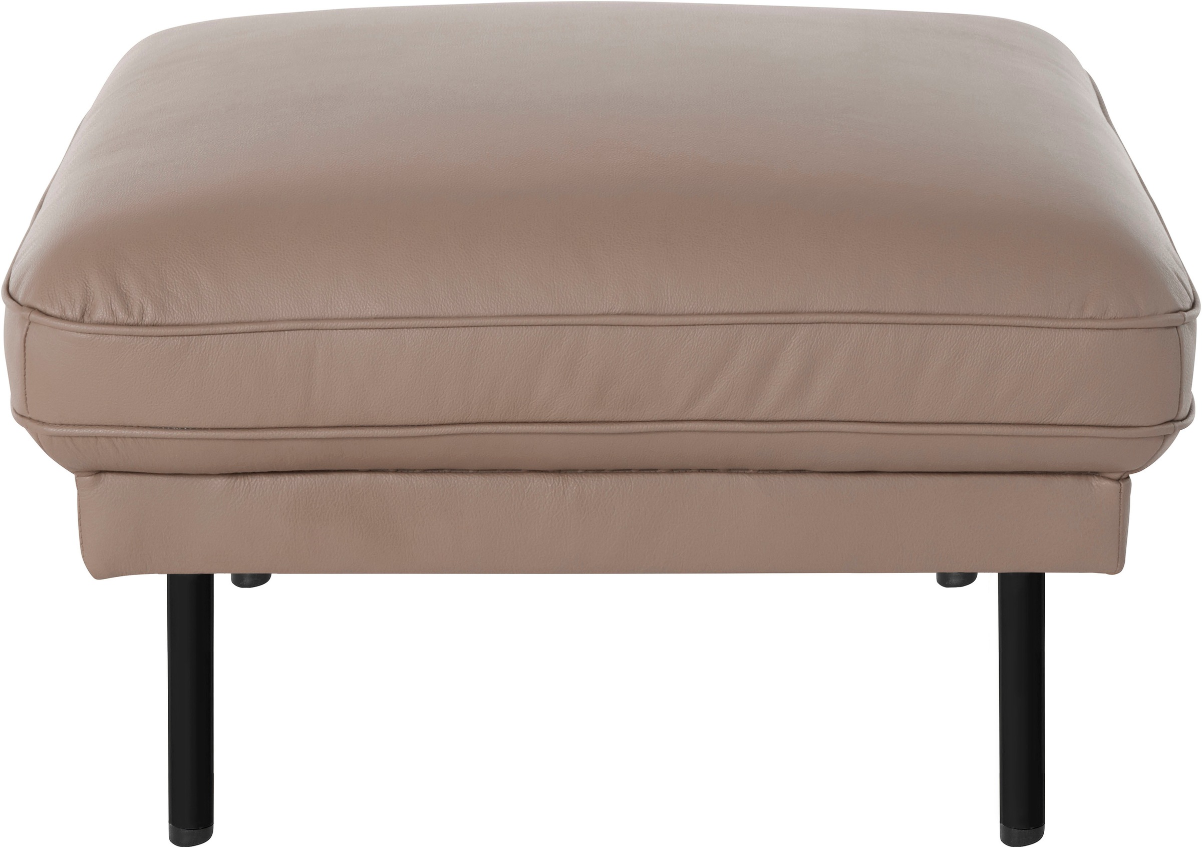 Home affaire Hocker "Nordfyn" edles Design in 3 Bezugsqualitäten, Design by günstig online kaufen