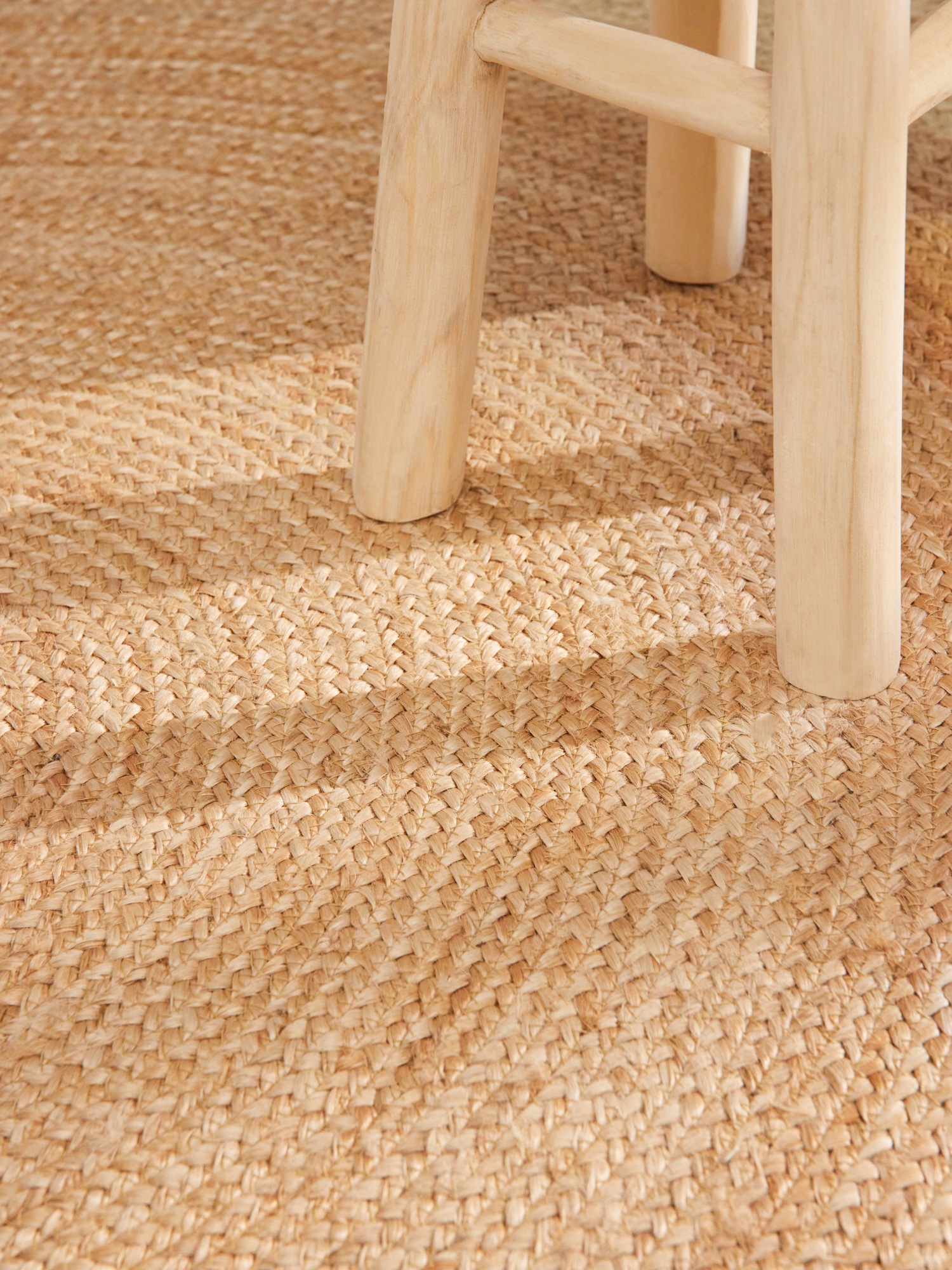 HANSE Home Teppich »Jutta Juteteppich«, rund, 9 mm Höhe, 100% Jutefaser, Natur, Wohnzimmer, Esszimmer, Flur, Boho, Skandi