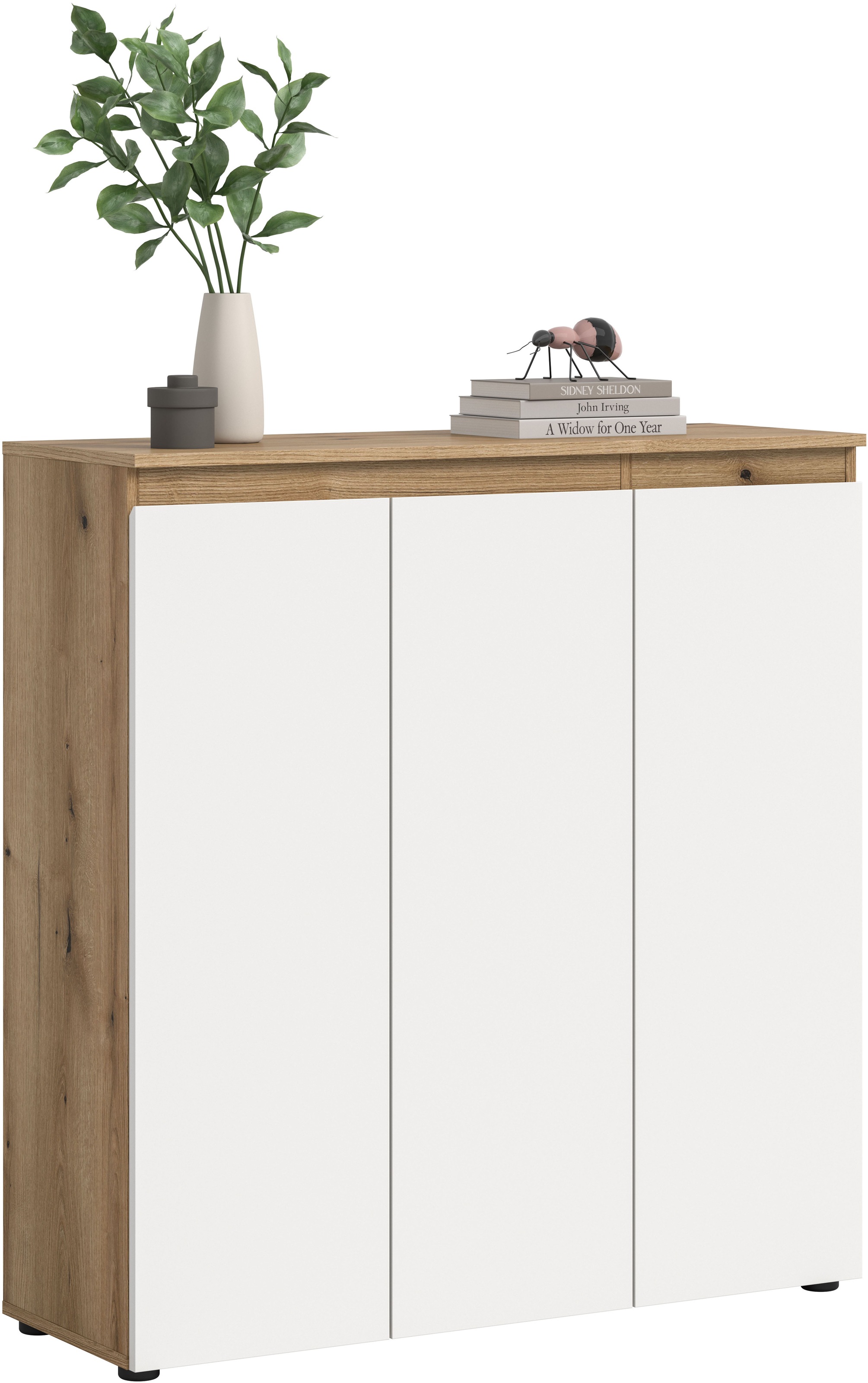 Home affaire Mehrzweckschrank "CIPELA, 105x111 cm, viel Stauraum, variable günstig online kaufen