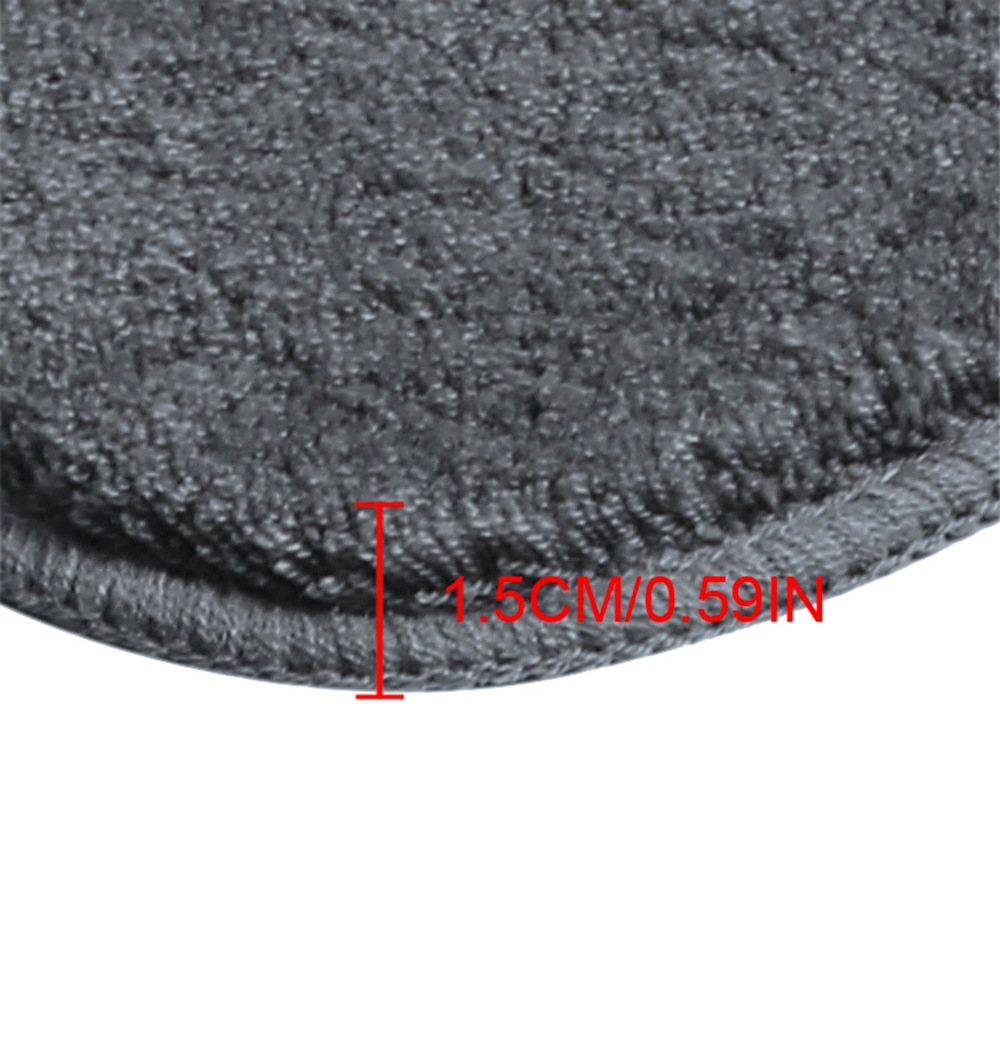 my home Badematte »Merida Kurzflor, Badteppich, Badvorleger, Badezimmer Teppich«, rutschhemmend beschichtet, fußbodenheizungsgeeignet-schnell trocknend-strapazierfähig, Badematten, Uni Farben, als halbrund und rechteckig erhältlich