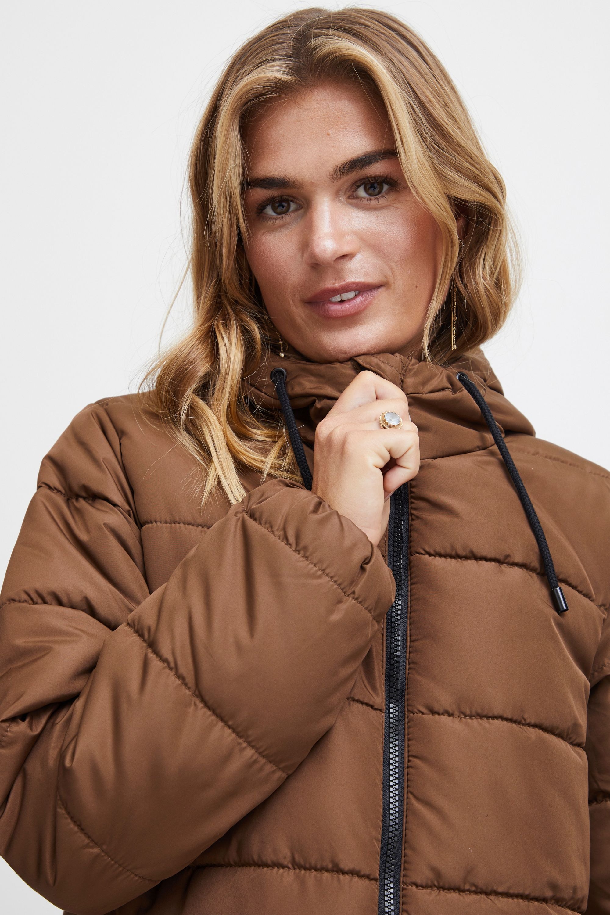 fransa Steppjacke »Steppjacke FRMabelle«, mit Kapuze