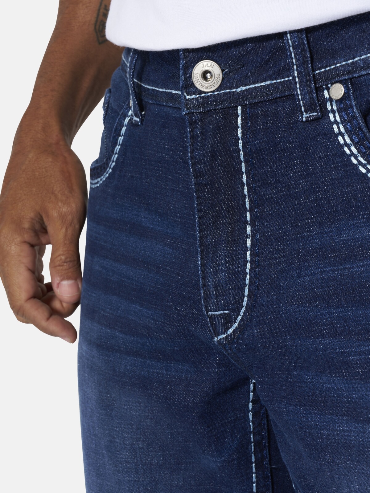 Jan Vanderstorm 5-Pocket-Jeans »Tiefbundjeans MORTEN«