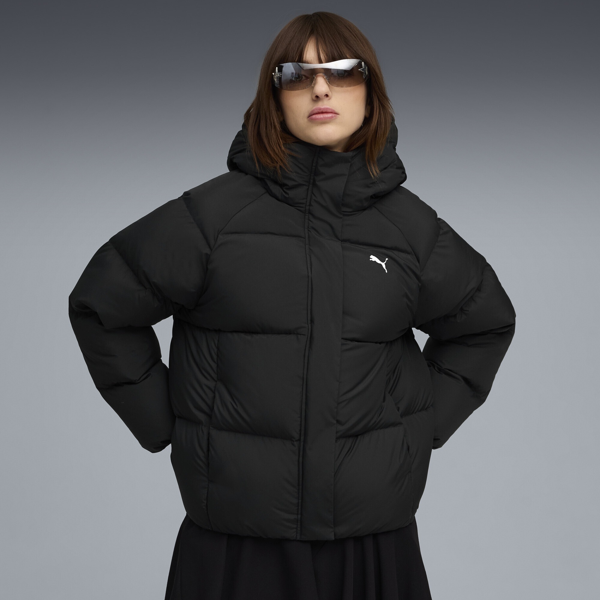 PUMA Daunenjacke »Daunen-Pufferjacke mit Kapuze Damen«
