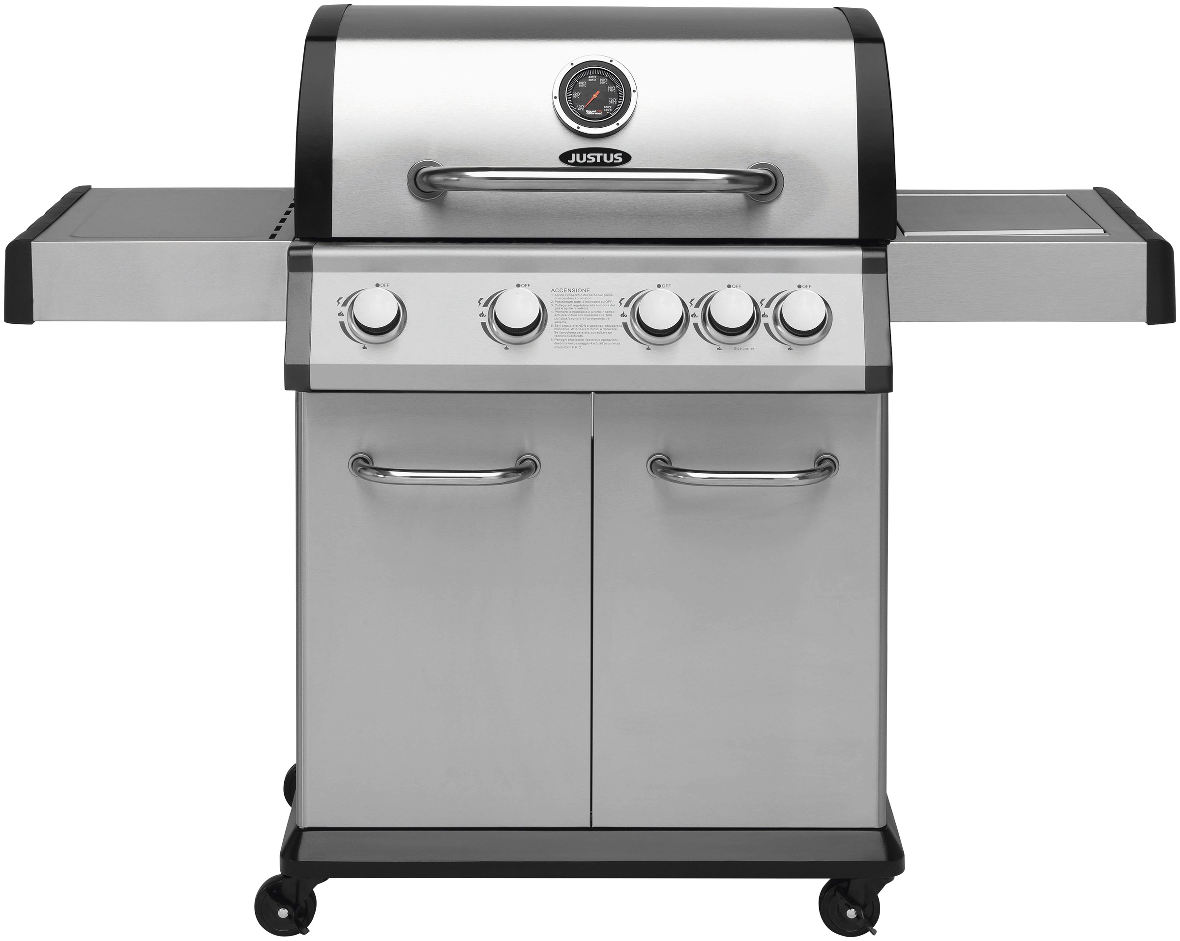 JUSTUS Gasgrill »Geras«, BxTxH: 141x57x112 cm