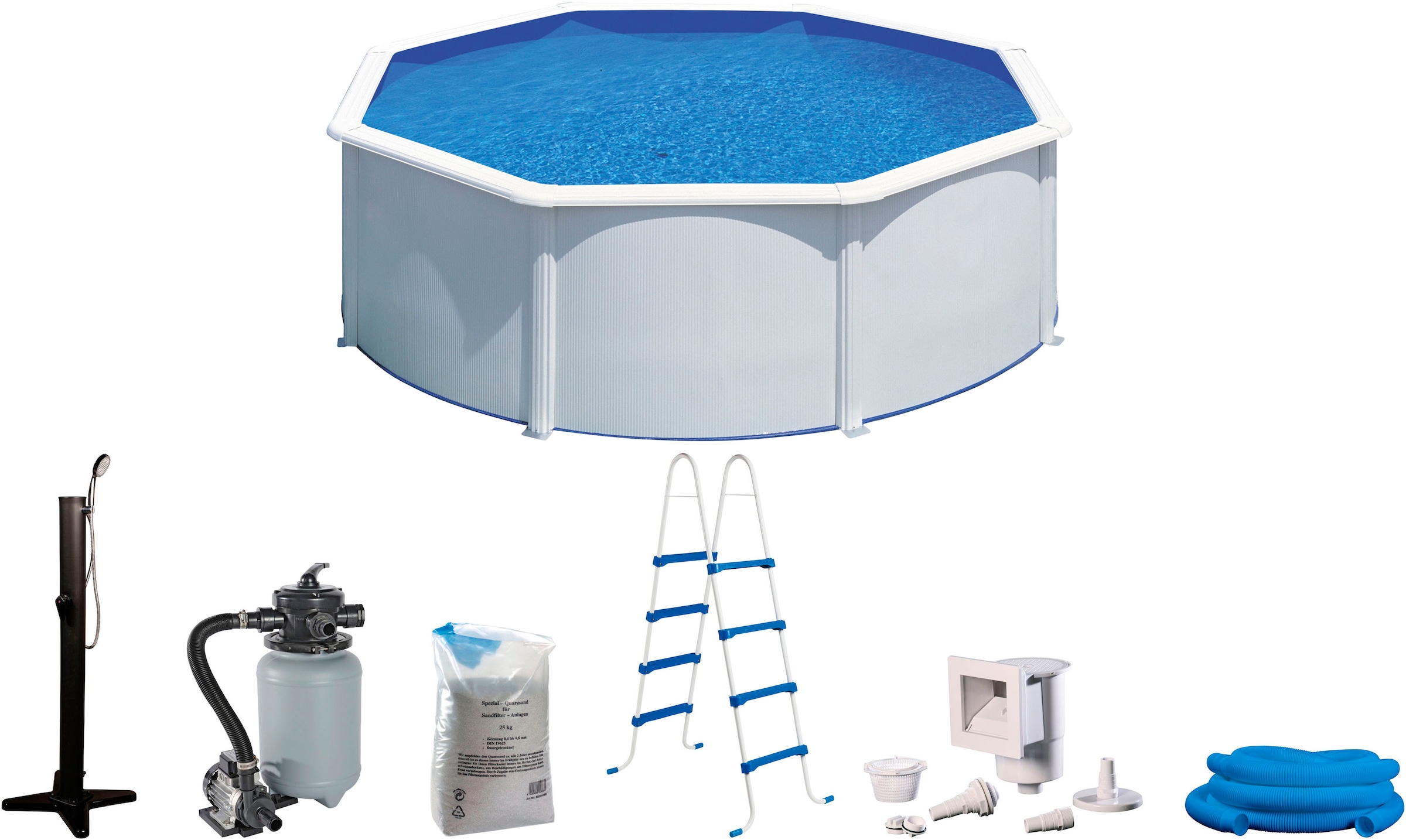 my POOL BWT Rundpool "ØxH: 300x120 cm" mit Solardusche günstig online kaufen