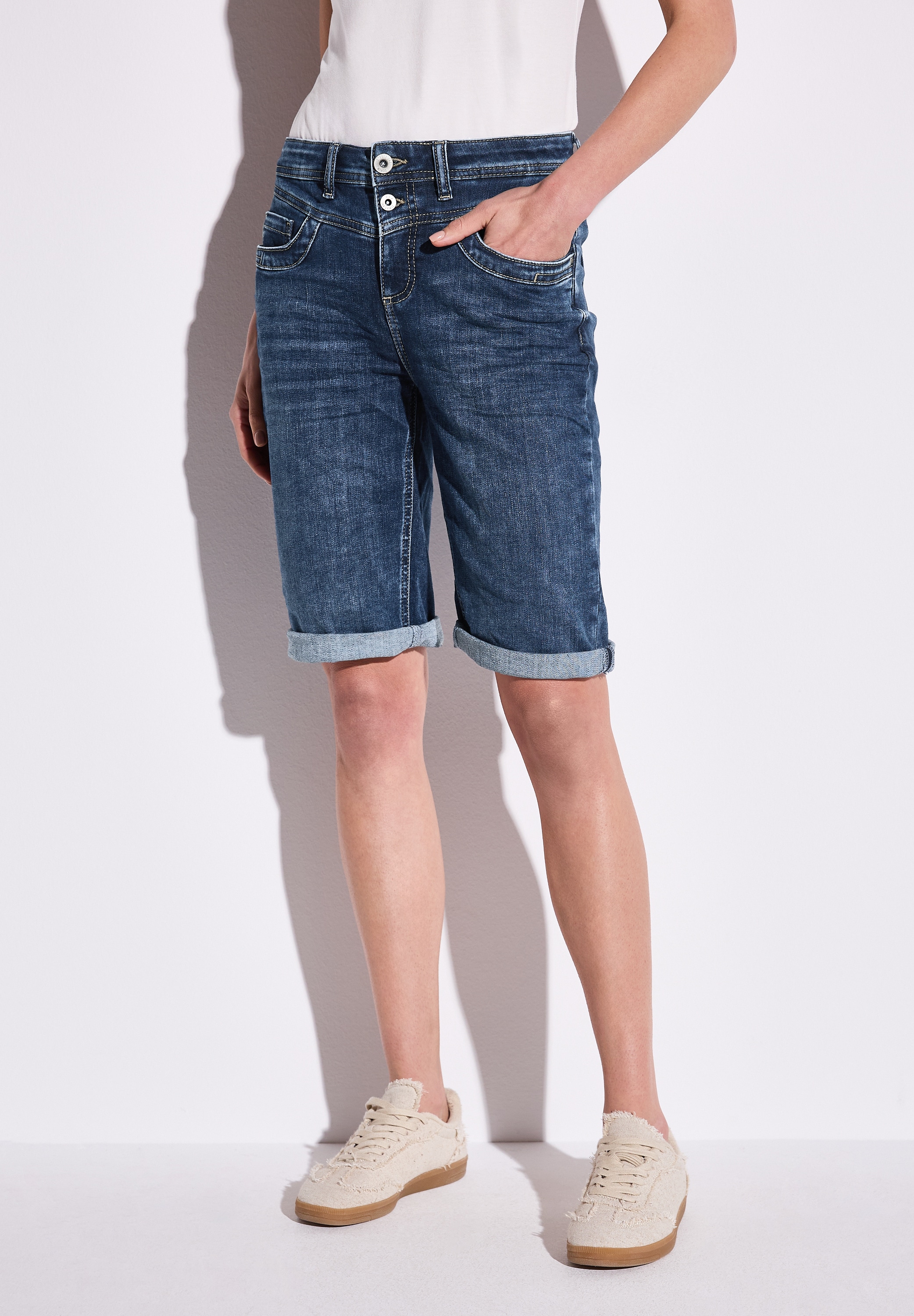 STREET ONE Comfort-fit-Jeans, High Waist günstig online kaufen