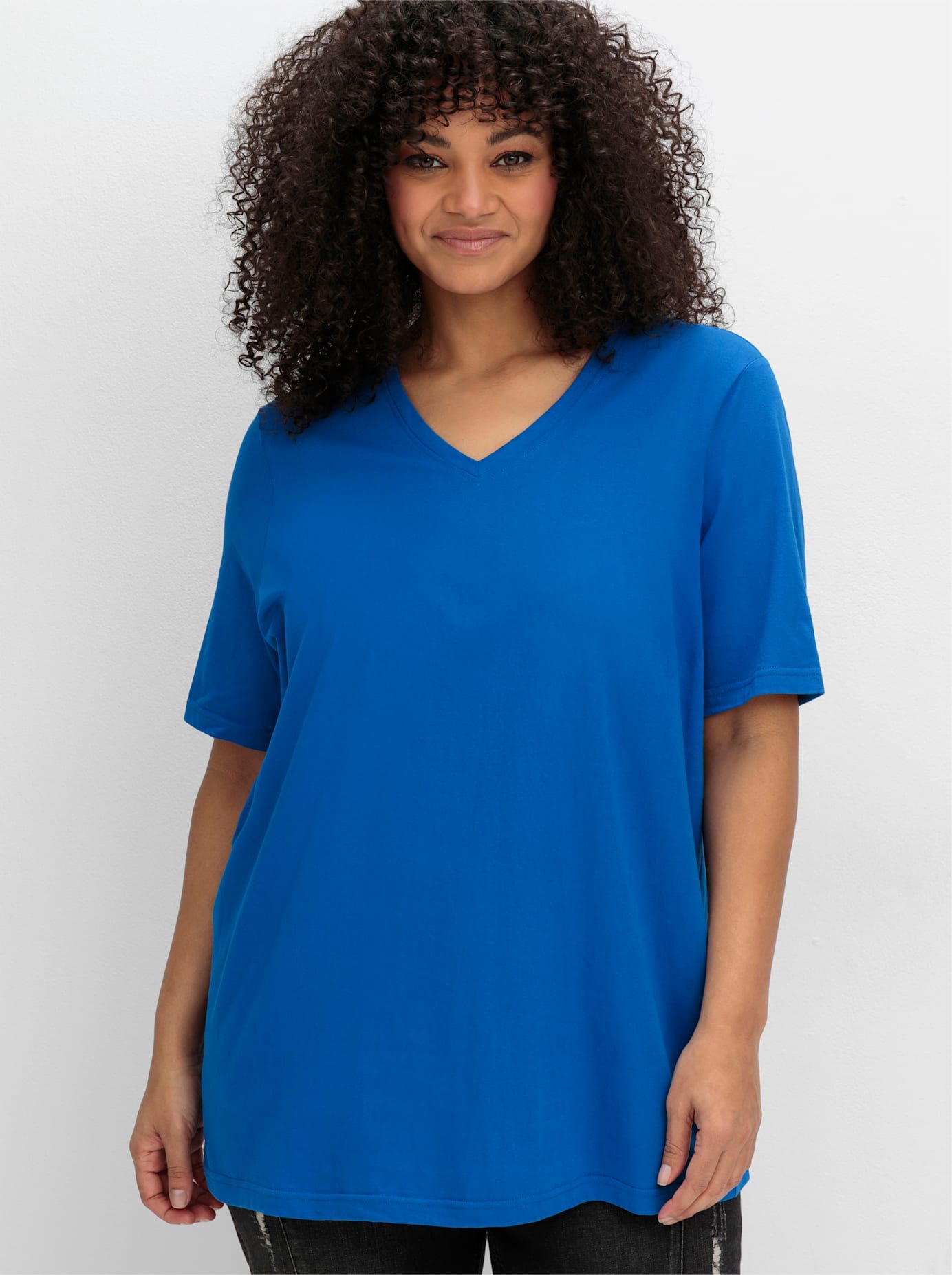 Sheego T-Shirt »T-Shirt«, (1 tlg.)