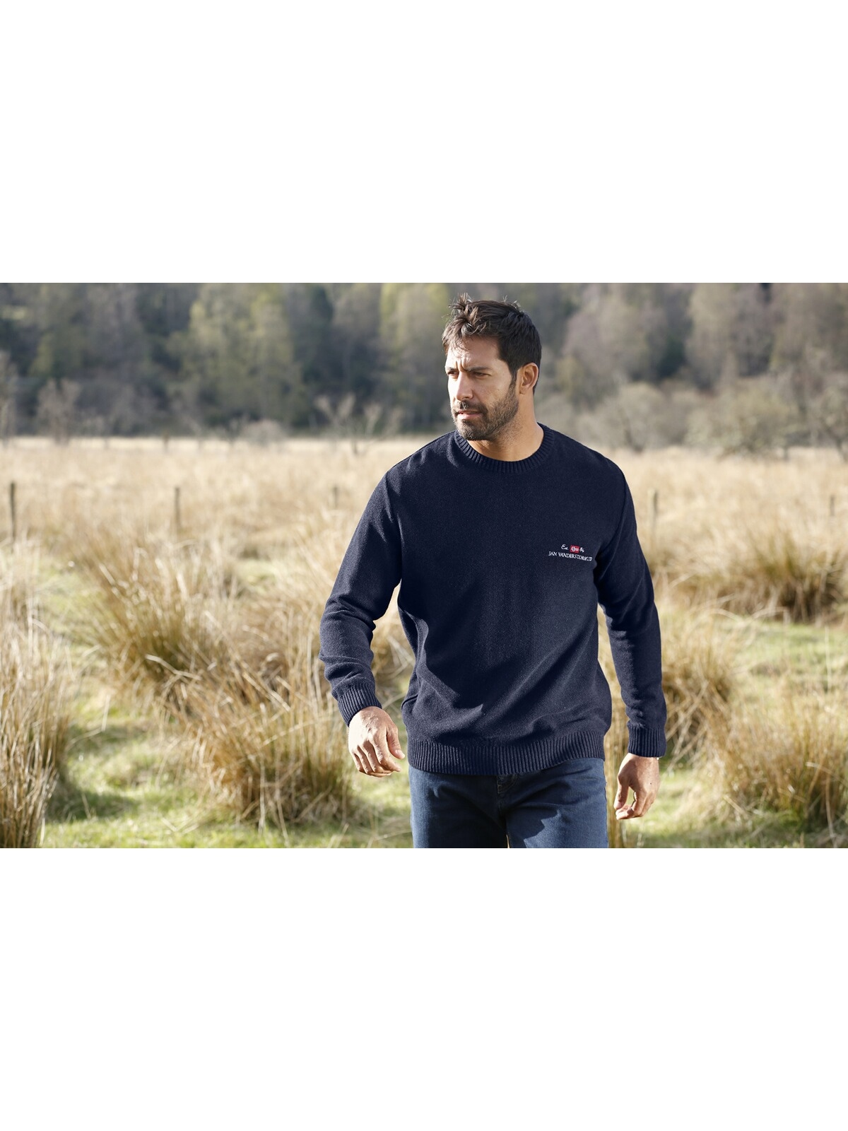 Jan Vanderstorm Strickpullover »Pullover ALBREKT«