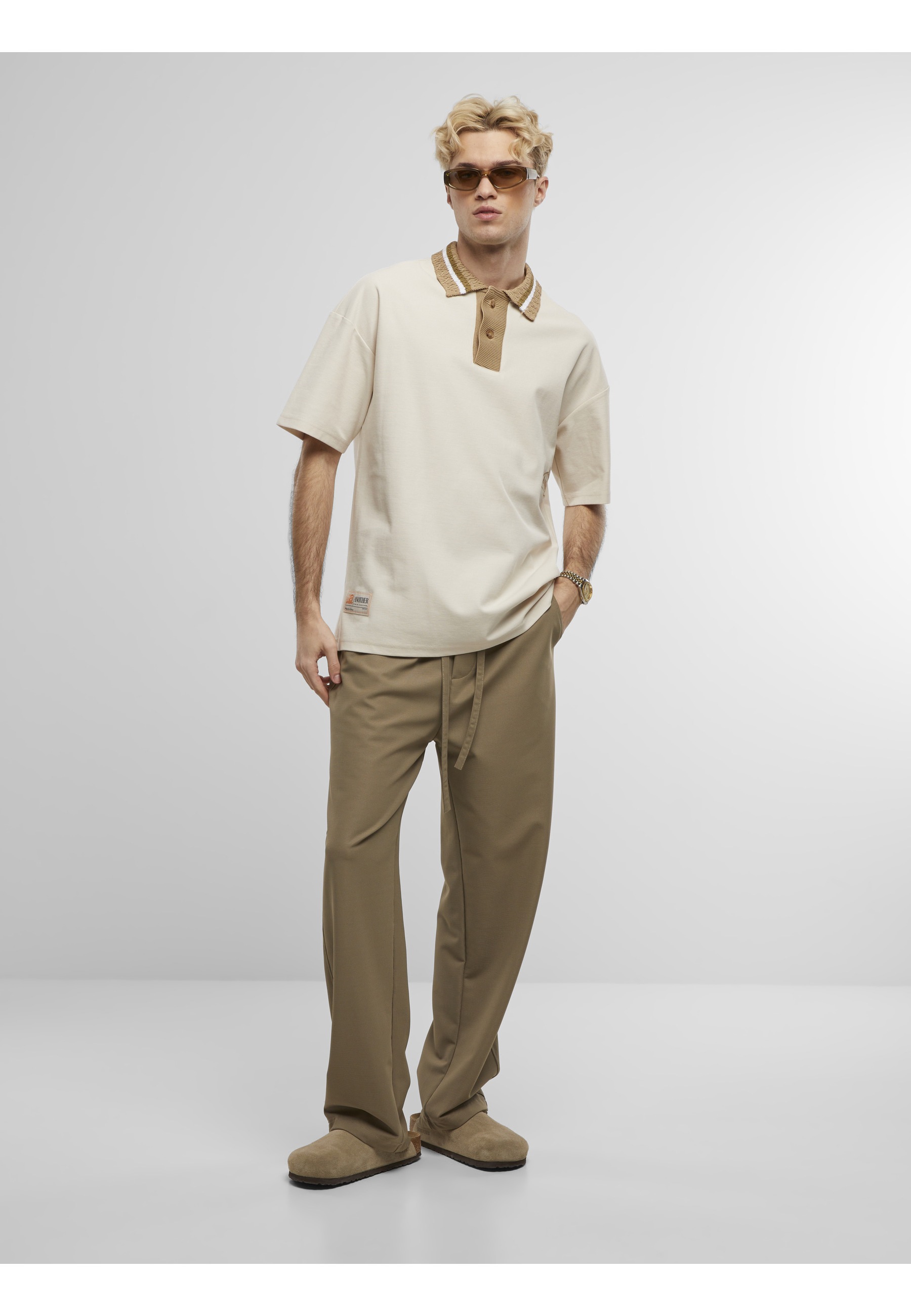 Another Cotton Lab Poloshirt »Another Cotton Lab ACL Knit Collar Oversized Polo« 1