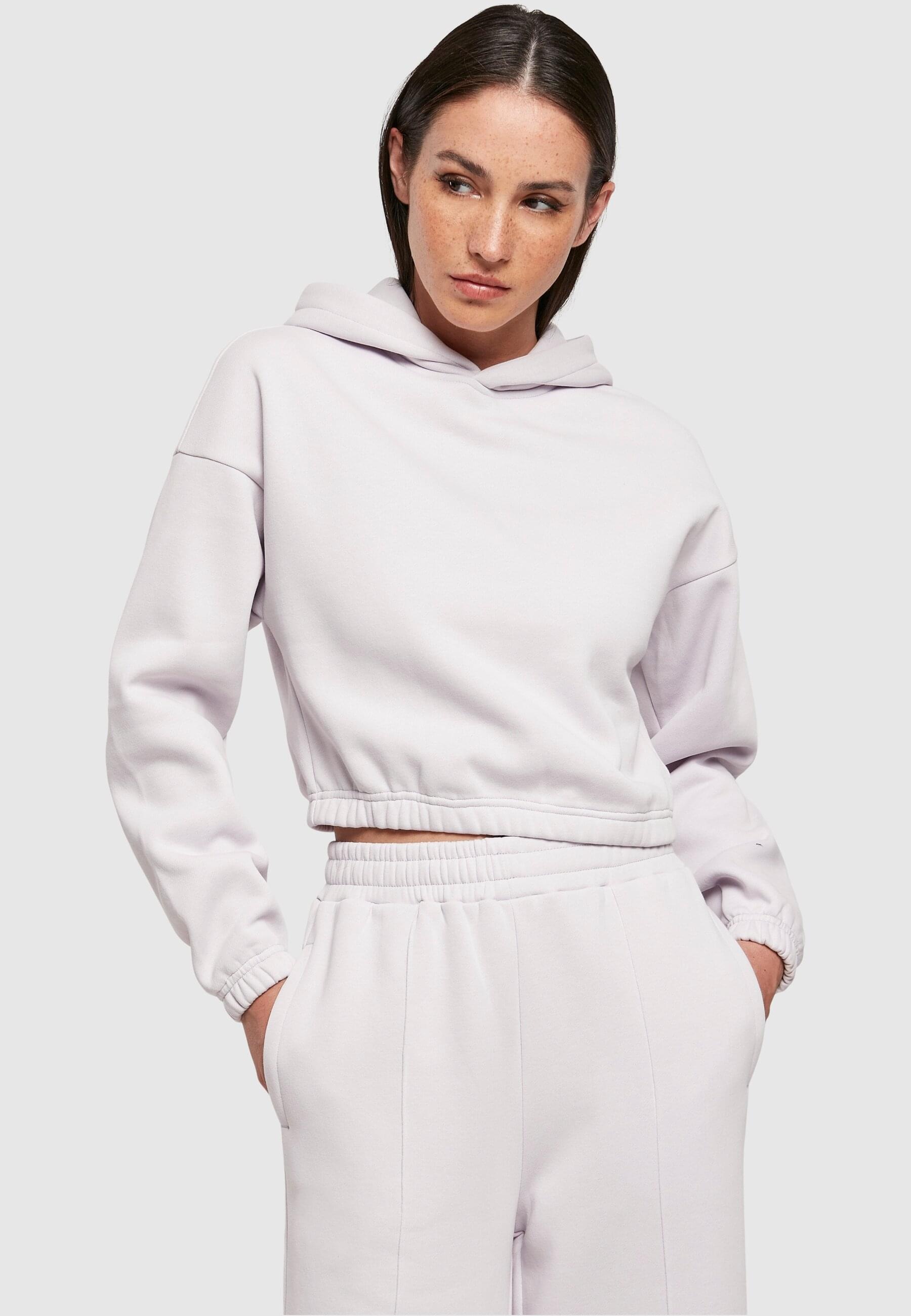 URBAN CLASSICS Kapuzenpullover »Urban Classics Damen Ladies Short Oversized Sweat Hoody«, (1 tlg.)